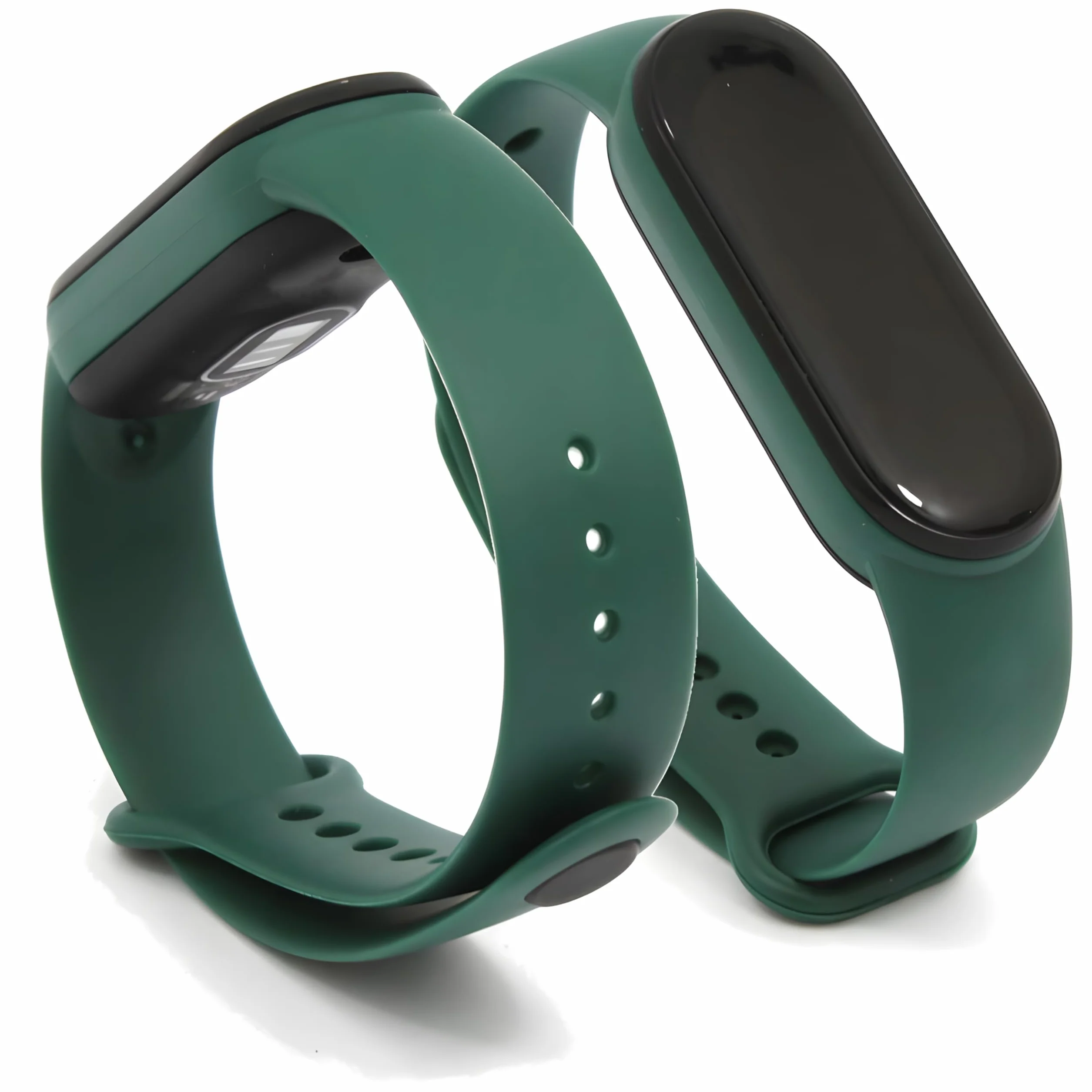 Retoo Zestaw 5 pasków do zegarka Xiaomi Mi Band 5/6/7 silikonowe wodoszczelne 102-119 mm