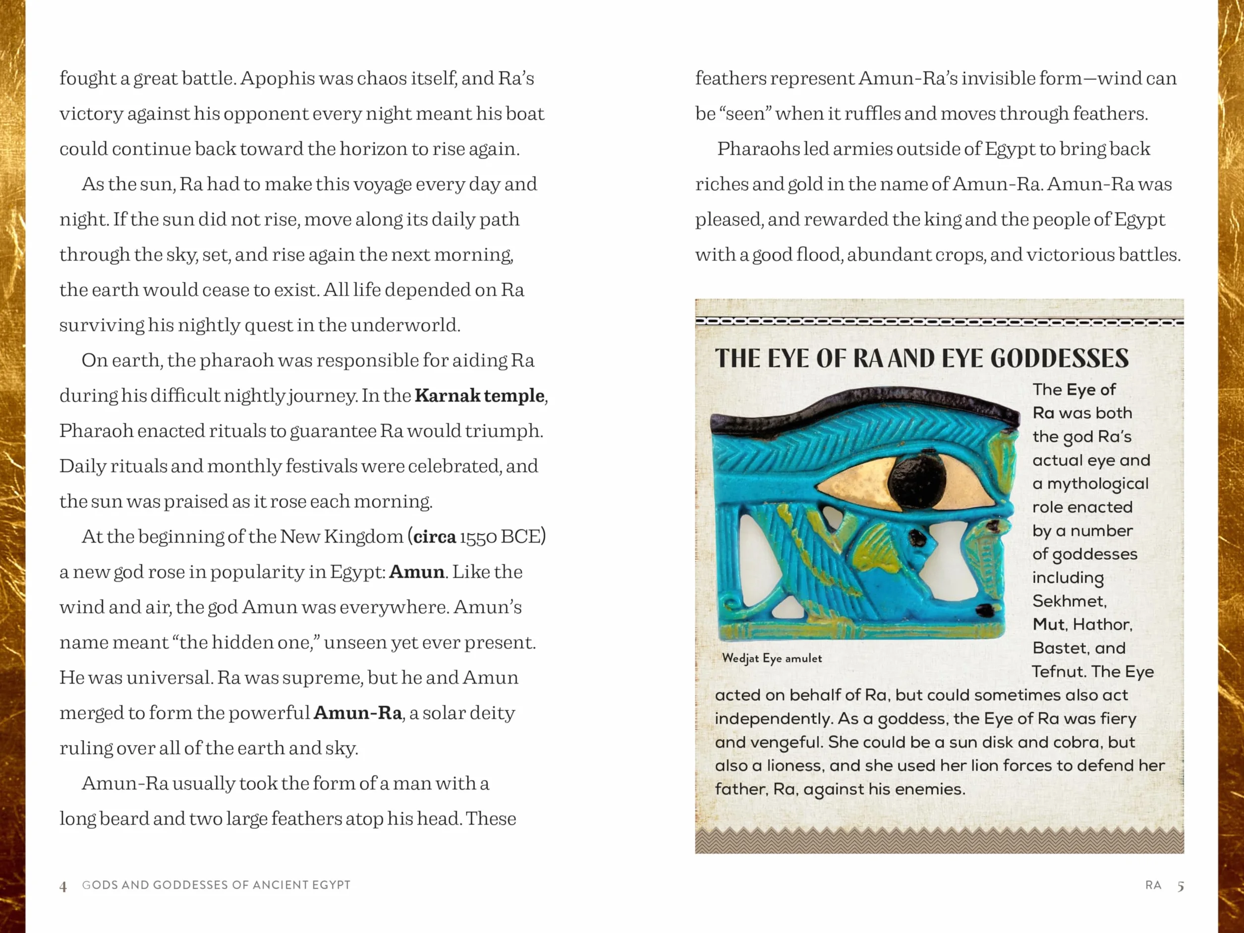 Gods and Goddesses of Ancient Egypt: Egyptian Mythology for Kids