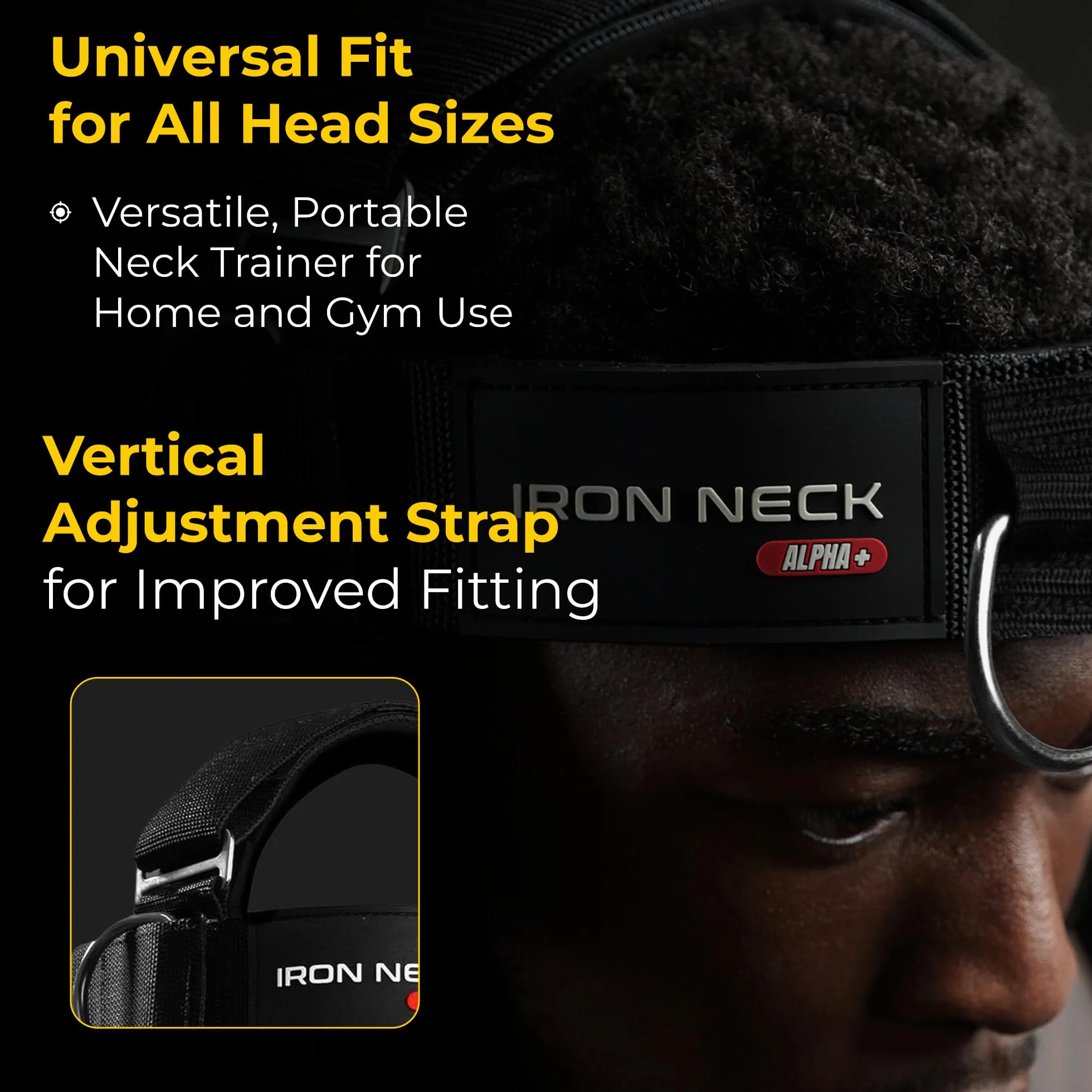 Iron Neck Alpha Harness Plus