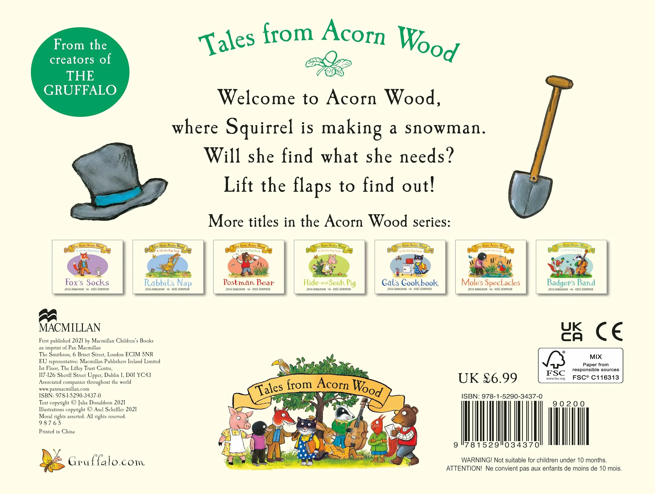 Squirrel's Snowman: A new Tales from Acorn Wood story