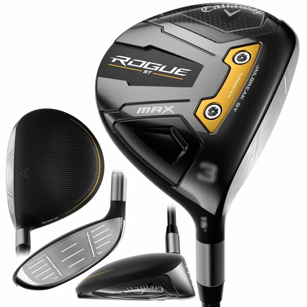 Callaway Golf 2022 Rogue ST Max Fairway Wood (prawa ręka, Tensei Blue 65G, sztywny flex, 3 drewno)