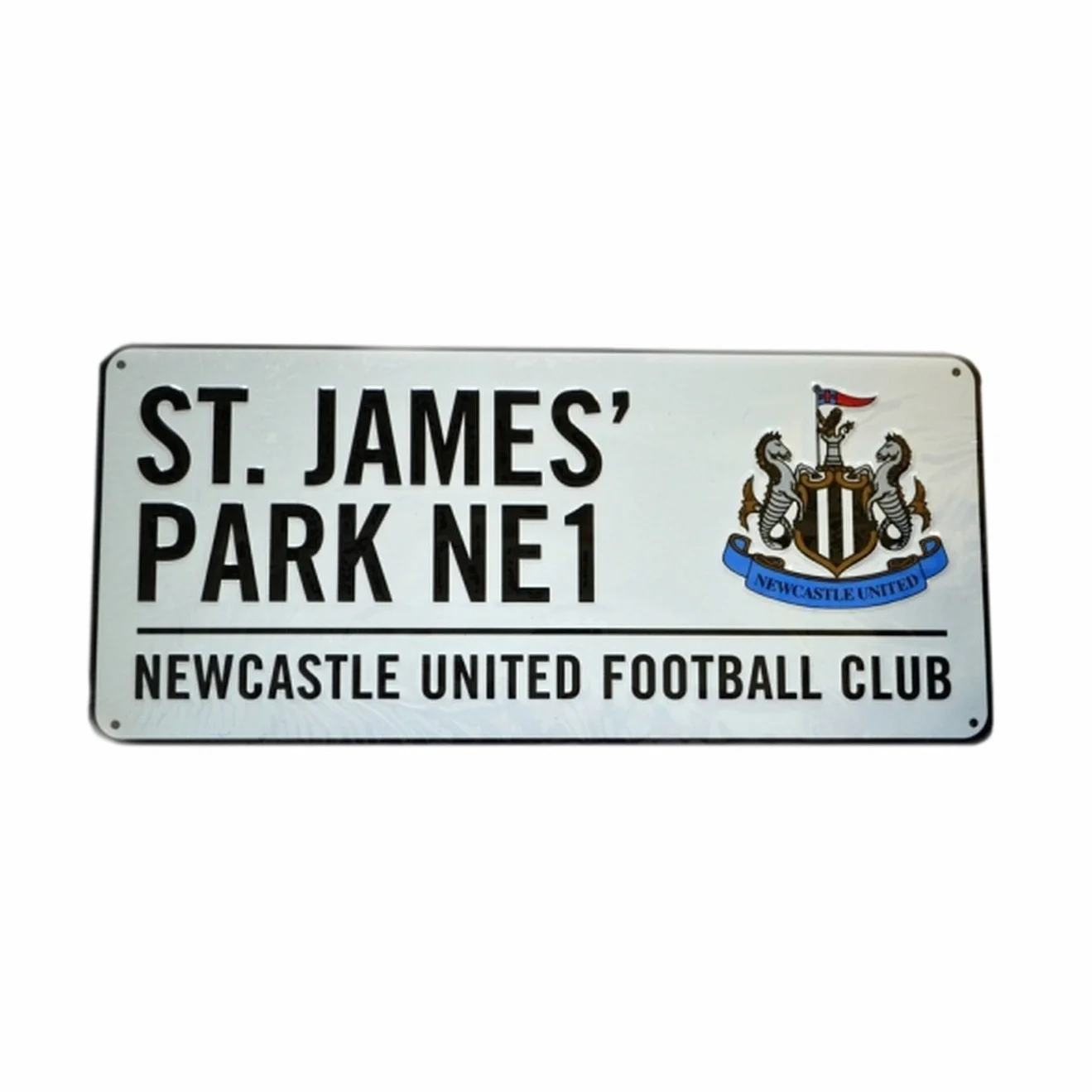 Newcastle United Oficjalny znak uliczny wielokolorowy