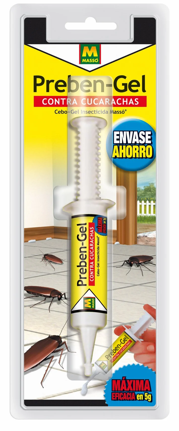 Żel owadobójczy na karaluchy MASSO - 10g - 06580