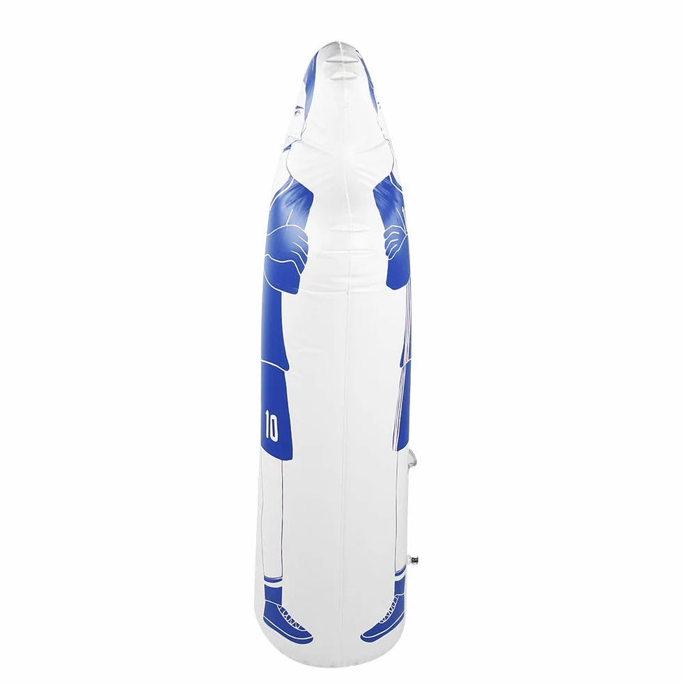 Bramka treningowa do piłki nożnej 160cm PVC Tumbler Manekin nadmuchiwany niebieski