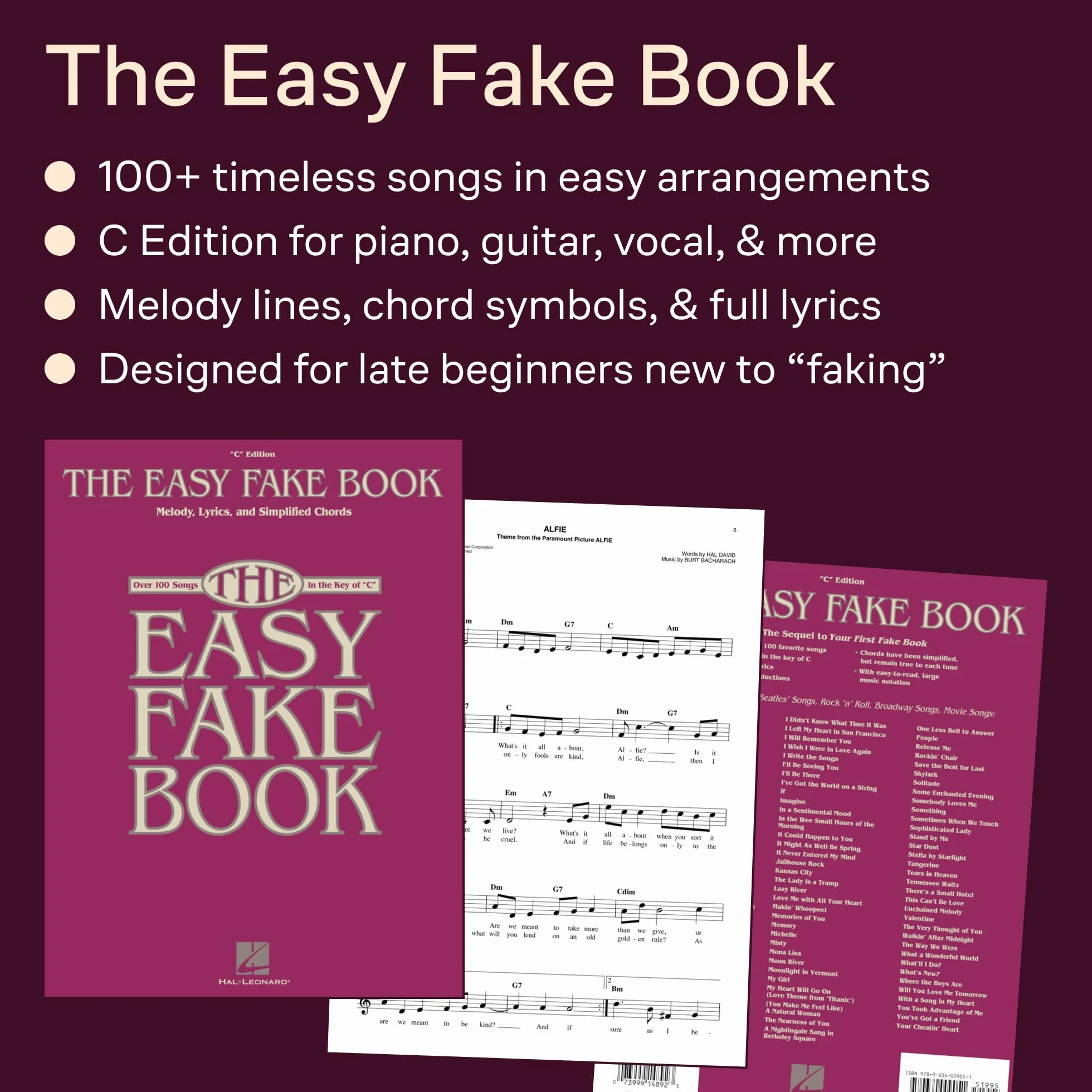 The easy fake book instruments en do