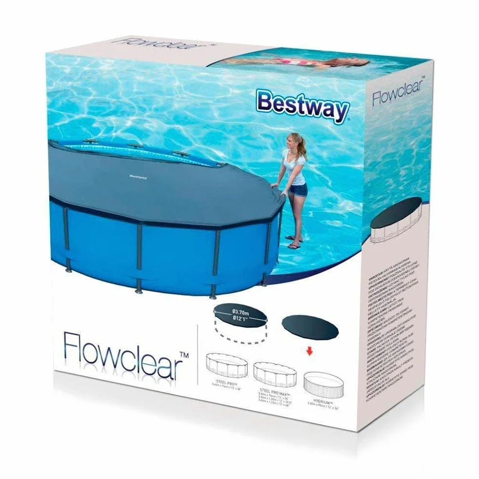 Bestway Flowclear pokrowiec na basen do stalowych Pro Max okrągłe baseny, 30 m