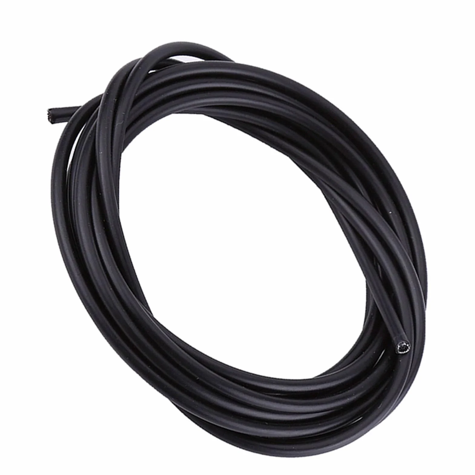 Keenso Kabel zmiany biegów roweru 4 mm czarny zestaw przewodów do rowerów szosowych