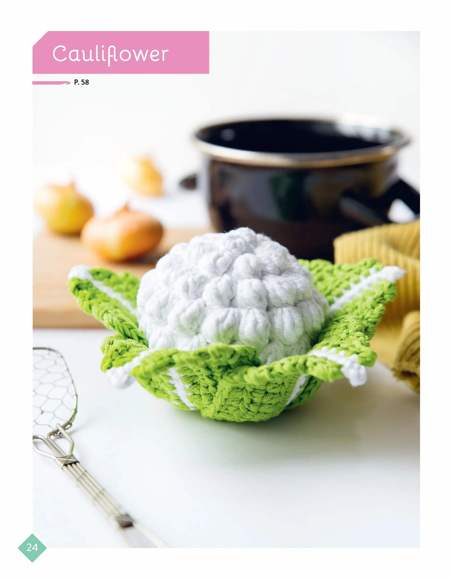 Adorable Fruits & Vegetables to Crochet: Delicious Decorations for Your Table