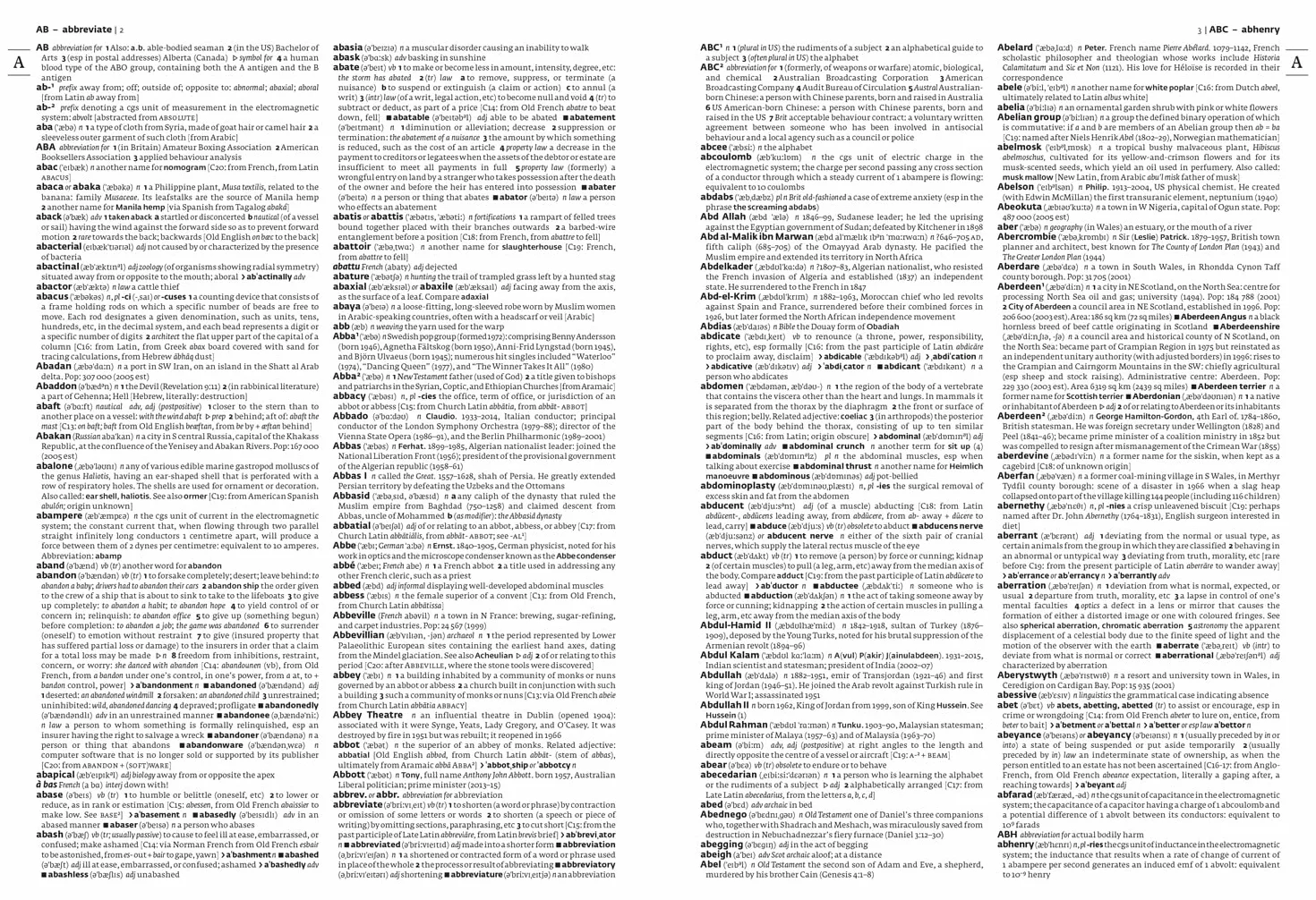 English Dictionary Complete and Unabridged edition with slipcase: More than 732,000 words meanings and phrases