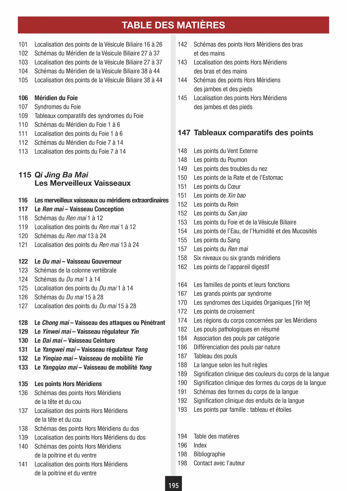 Atlas d'acupuncture - Pratique et aide-mémoire du praticien