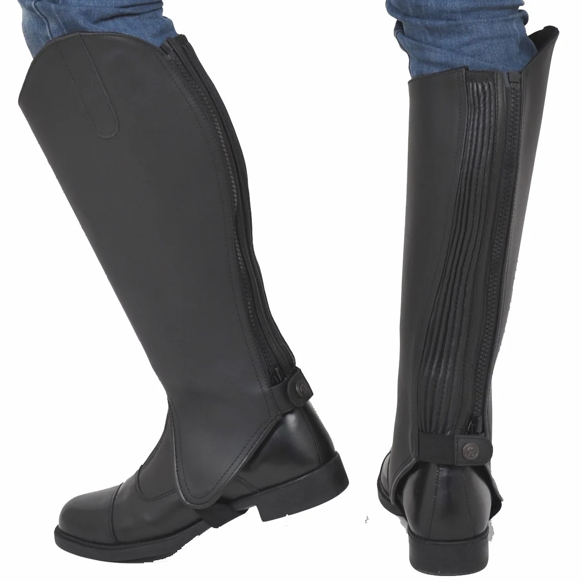 Reiterchaps skóra bydlęca premium z podszewką Amara Chaps-Gaiter