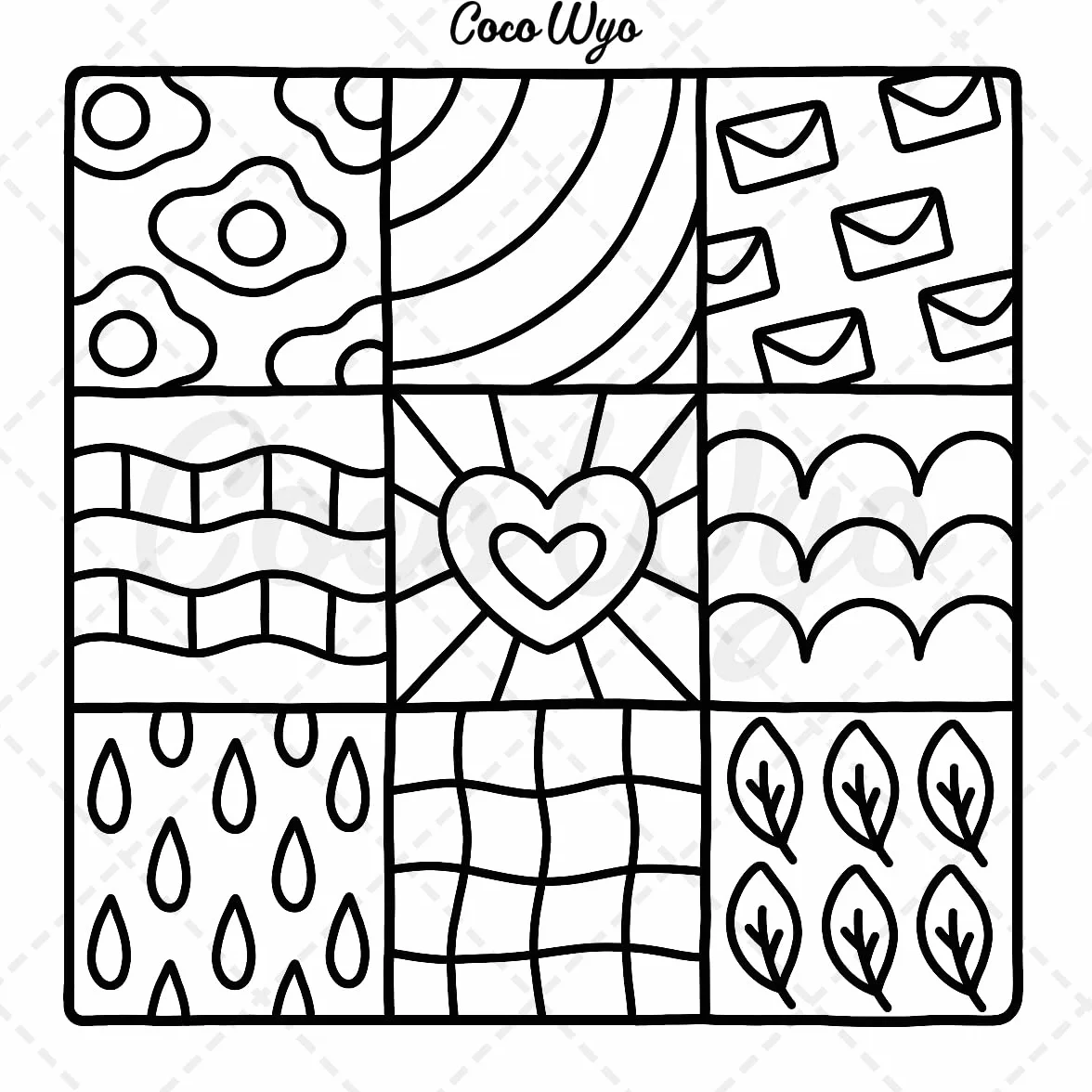Comfy Patterns: Coloring Book for Adults and Kids, Bold and Easy, Simple and Big Designs for Relaxation Featuring Lovely Cozy Pattern and Mandala