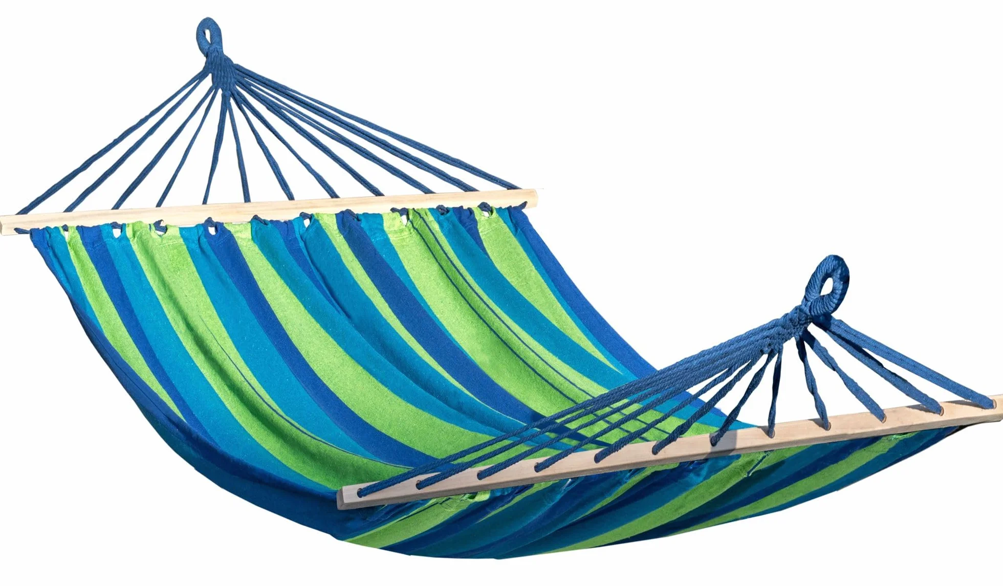 Rea - Tutumi 480144B Hamak 1 osobowy Niebieski, idealny do wypoczynku w ogordzie - 250X90X1CM