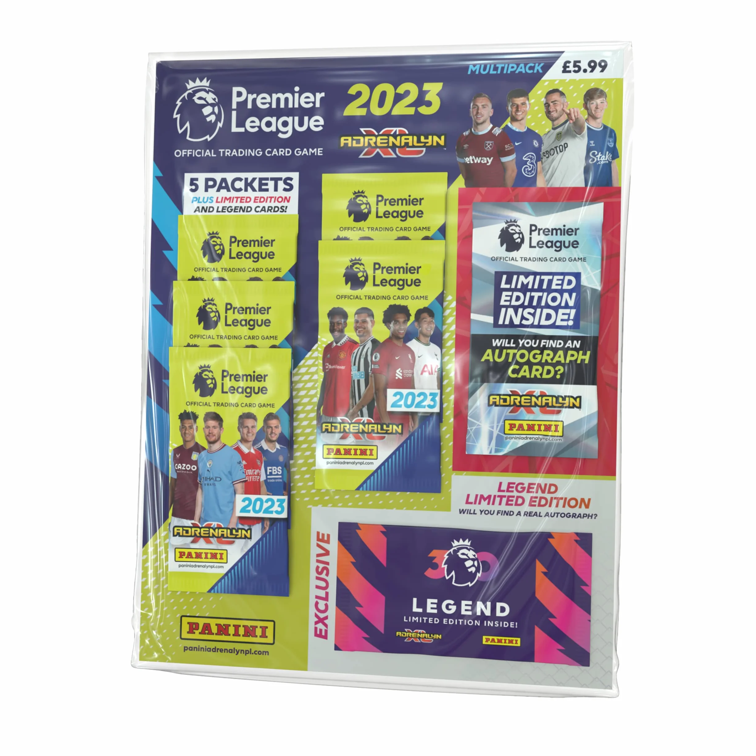 Panini Premier League 2022/23 Adrenalyn XL opakowanie zbiorcze