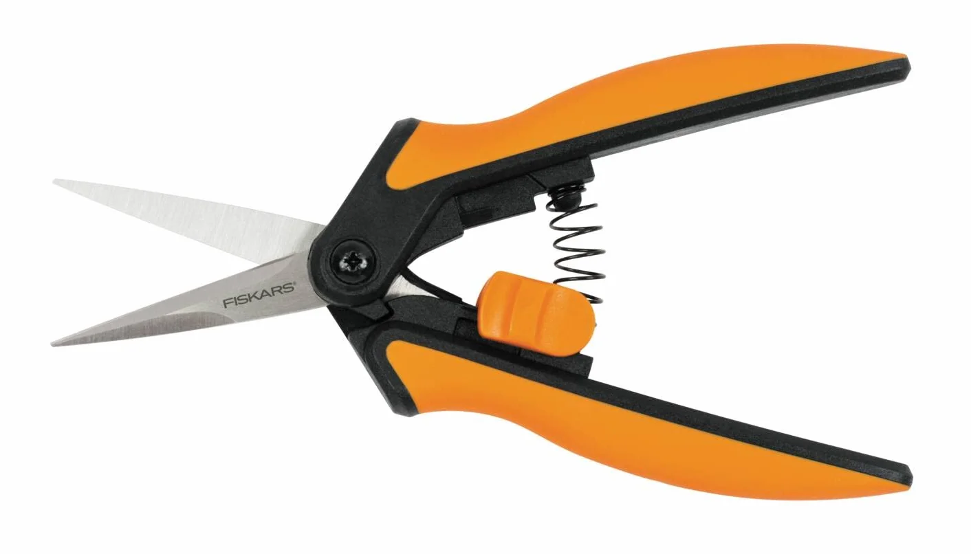 Fiskars Solid Sekator Teleskopowy, Pomarańczowy/Czarny, 21.5 cm