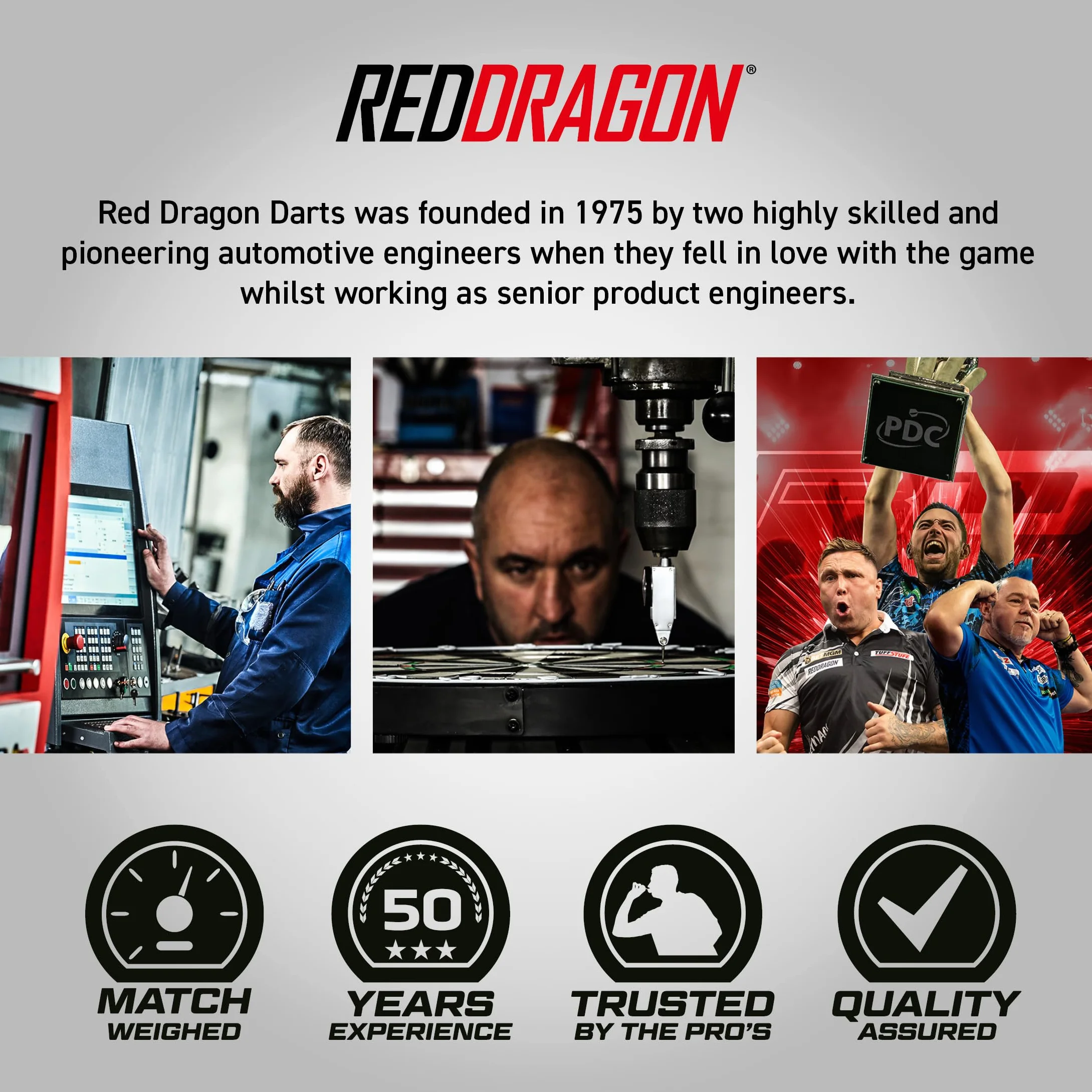 RED DRAGON Profesjonalny gracz Hardcore Shape nr 6 100 mikronów loty do rzutek 3 zestawy 9 lotów