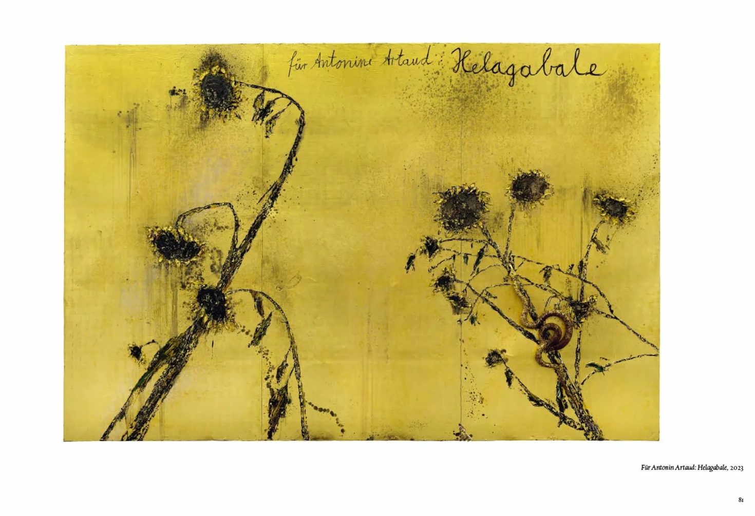 Anselm Kiefer Fallen Angels /anglais