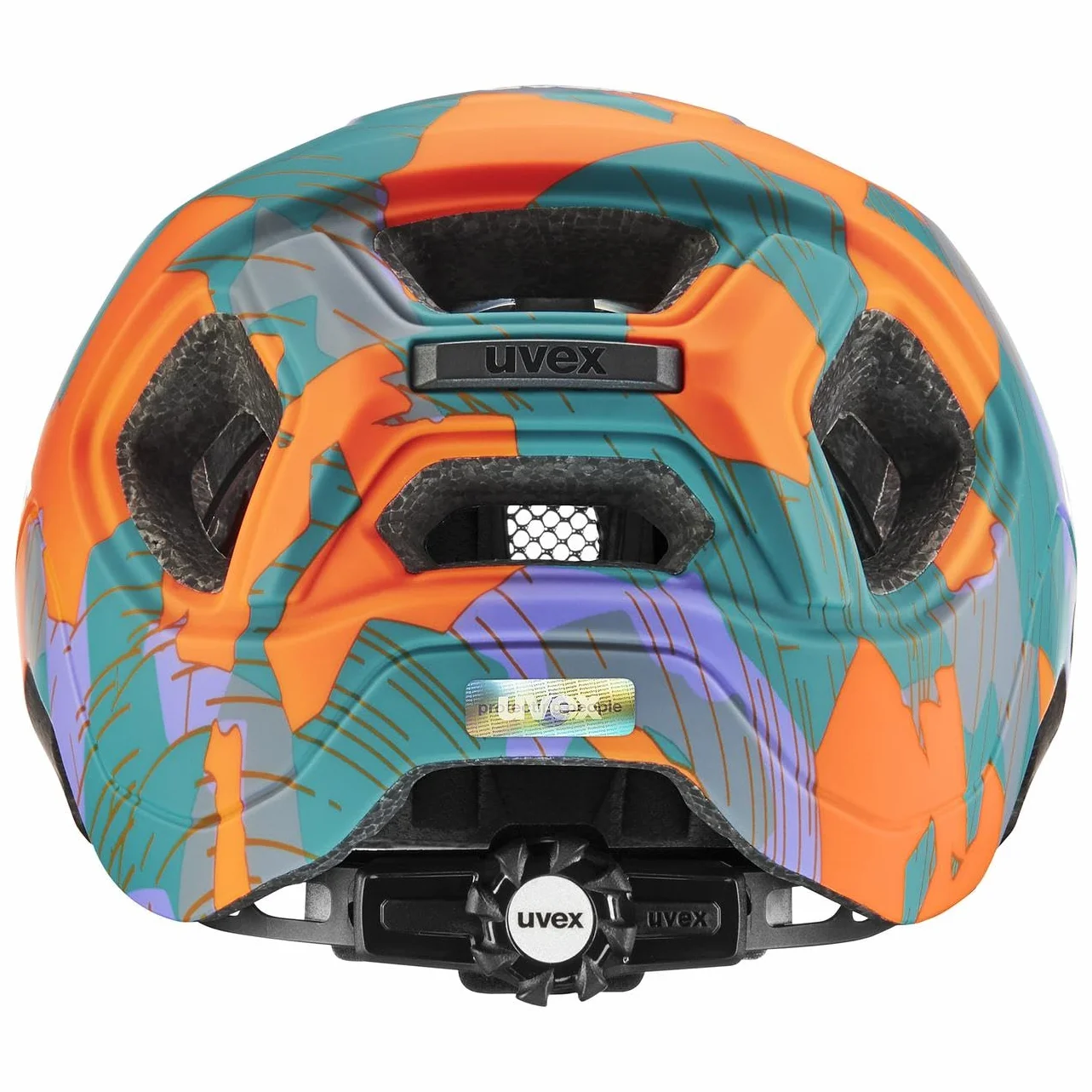 uvex kask rowerowy unisex-dzieci 52-56 cm papaya camo matt