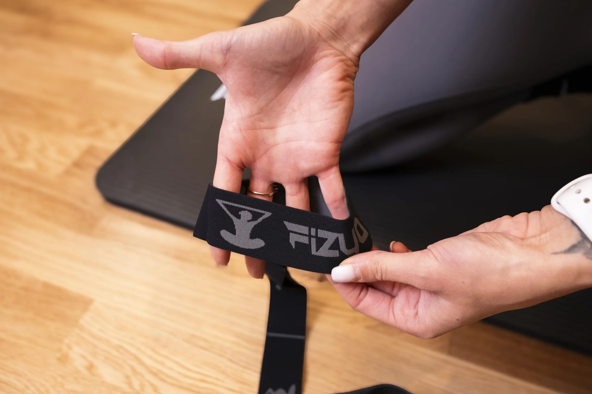 Pasek do Jogi z 10 Pętlami - Elastyczna Taśma do Rozciągania Nóg, Fitness, Pilates, Rehabilitacji
