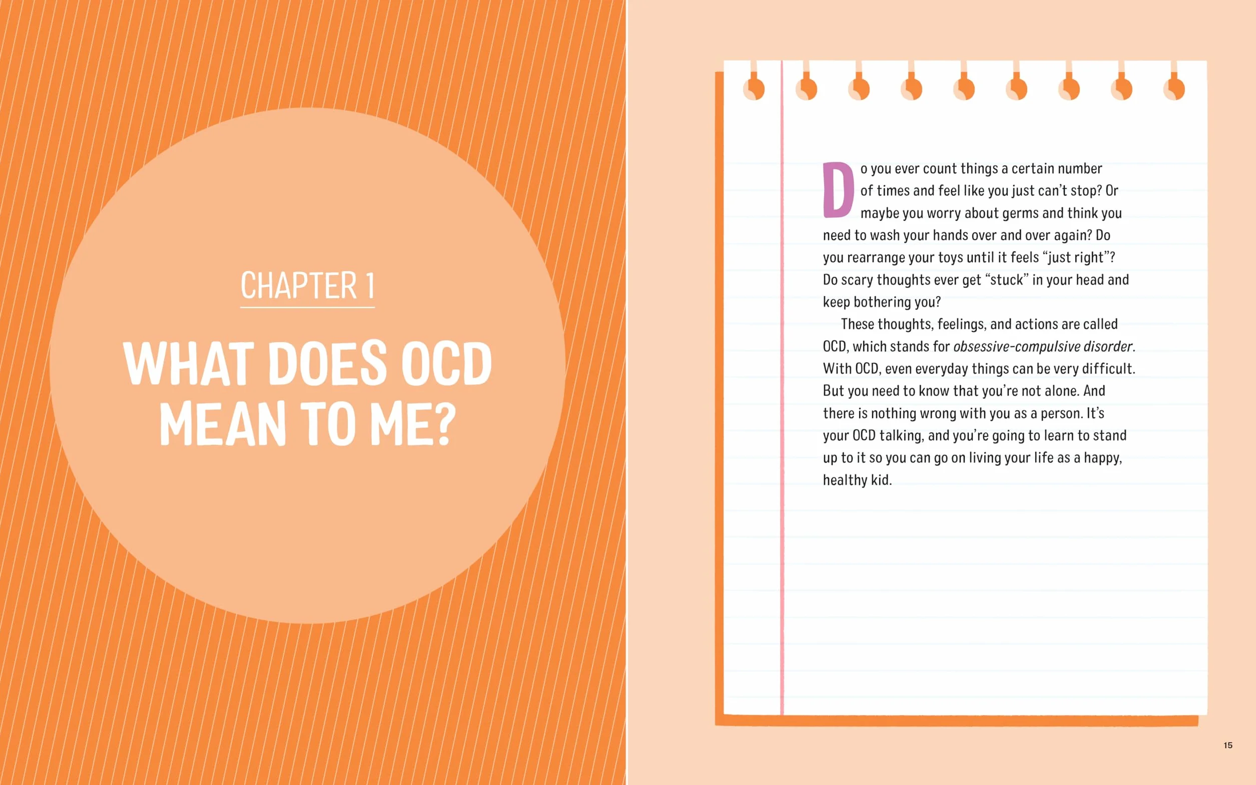 Standing Up to Ocd Workbook for Kids: 40 Activities to Help Children Stop Unwanted Thoughts, Control Compulsive Behaviors, and Overcome Anxiety