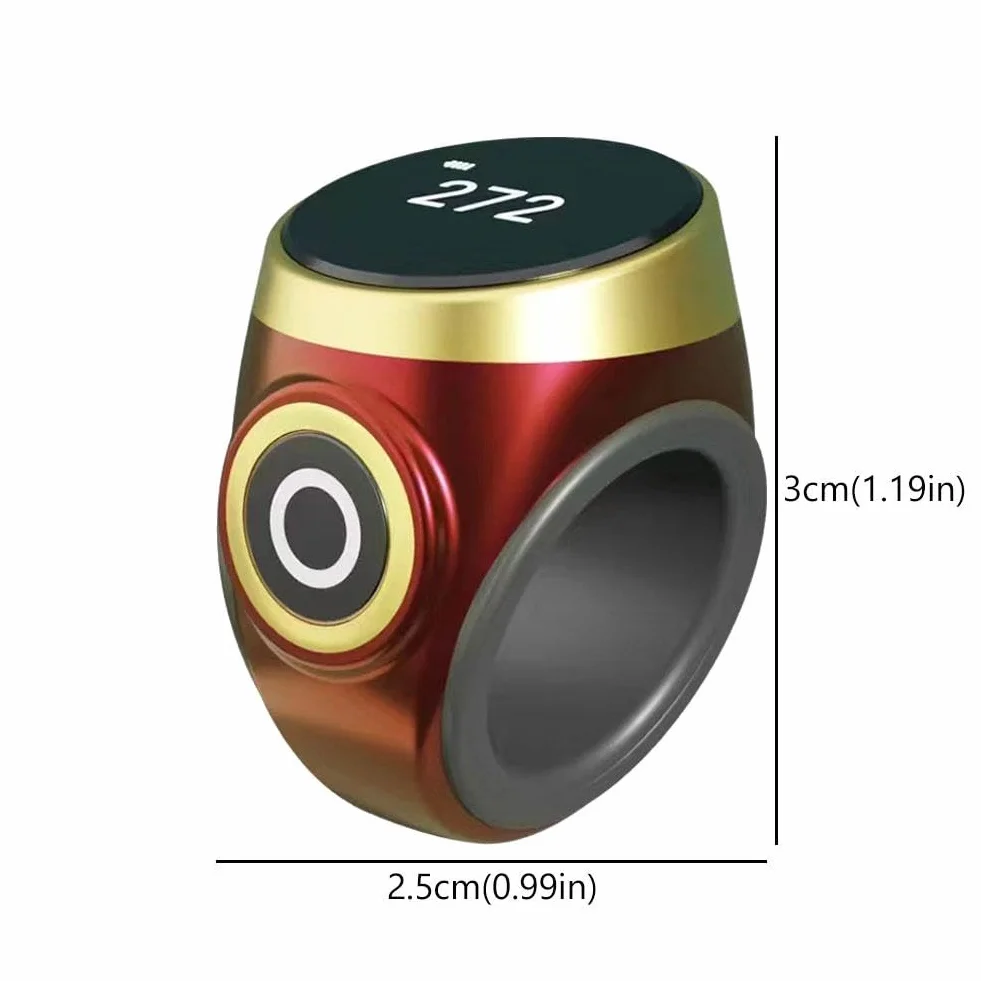 Smart Tasbih Tally Counter Ring, licznik cyfrowy, licznik palców, licznik palców do modlitwy i chodzenia