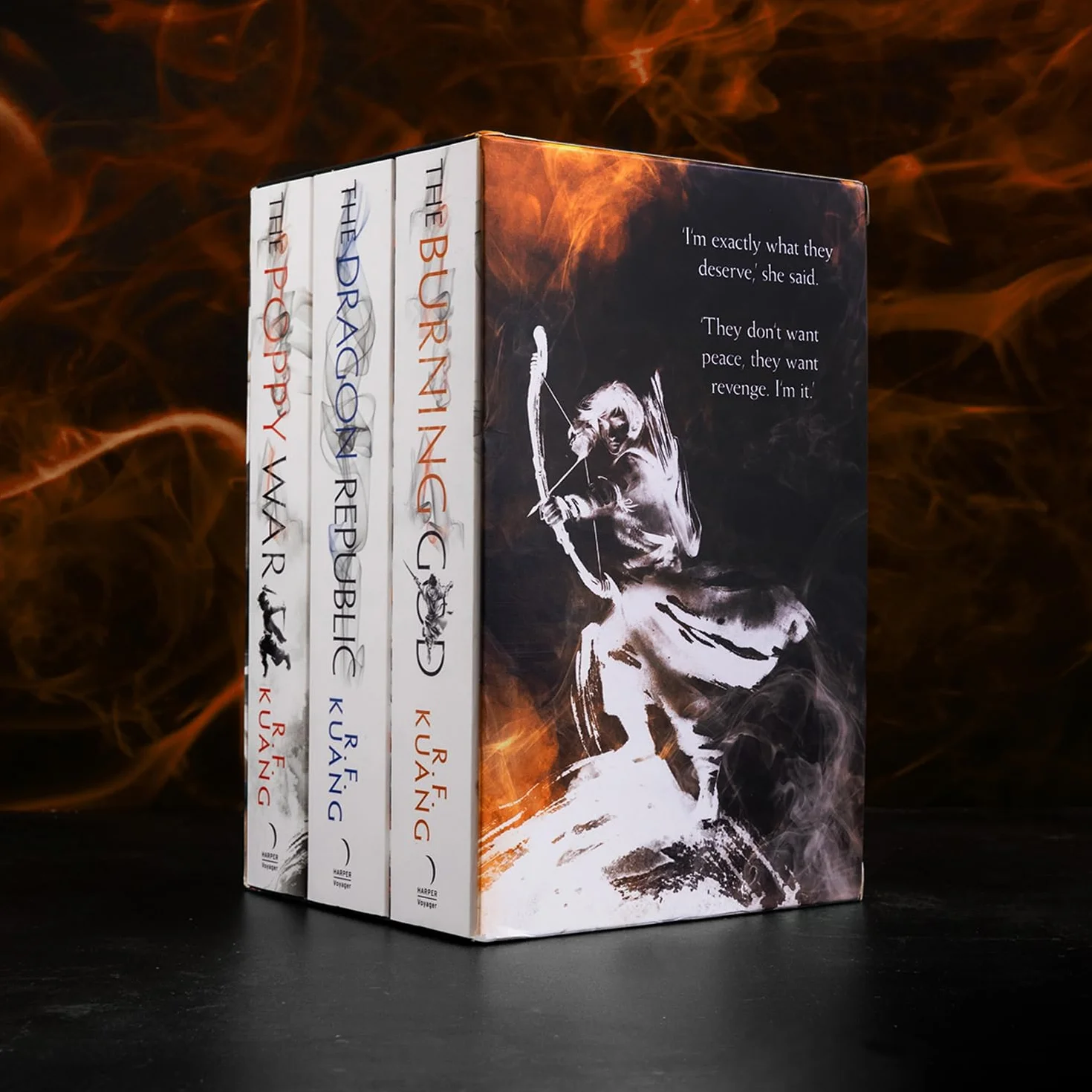 The Poppy War Boxset: The beloved Historical Fantasy trilogy, from the #1 SUNDAY TIMES and #1 NEW YORK TIMES best-selling author of BABEL: 1-3