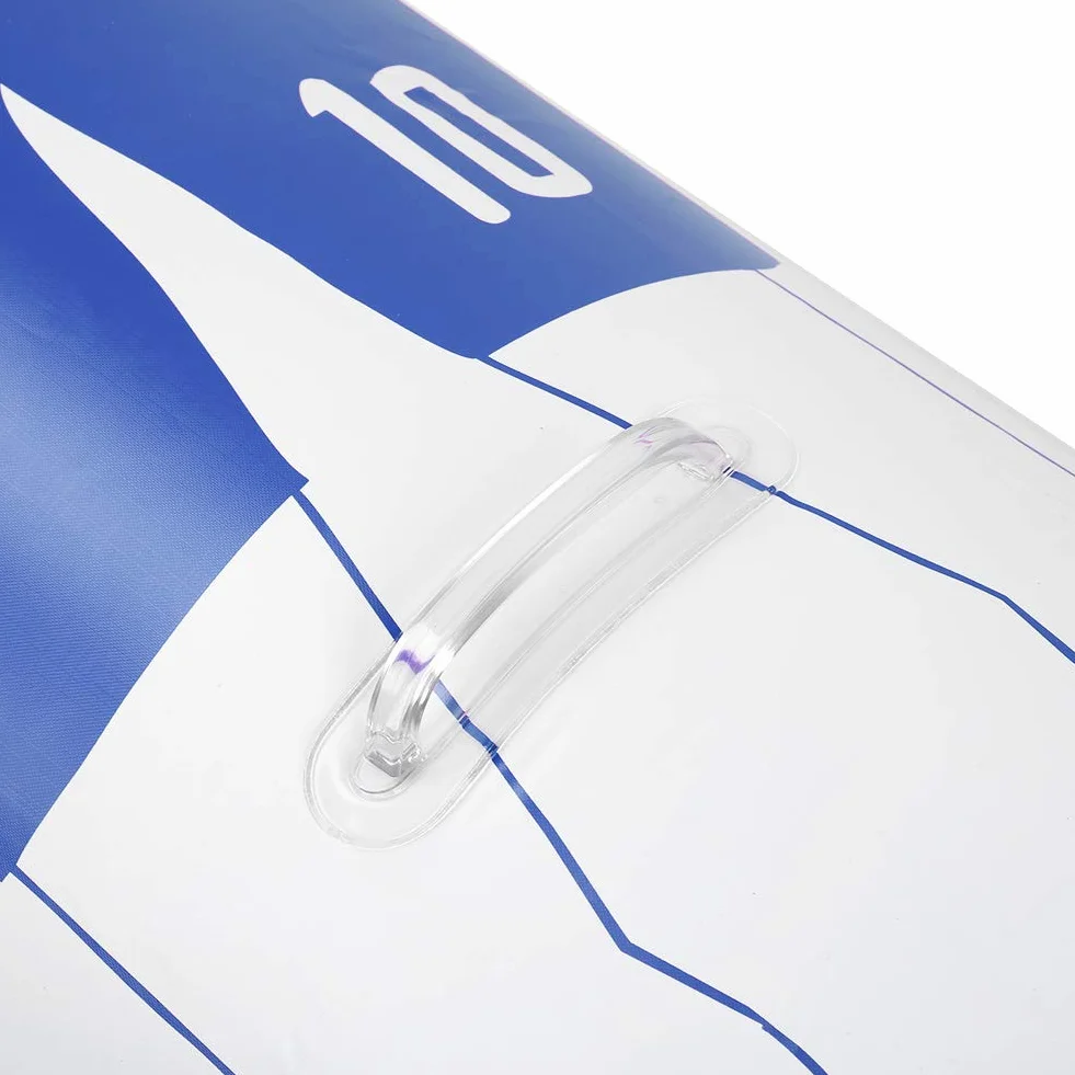 Bramka treningowa do piłki nożnej 160cm PVC Tumbler Manekin nadmuchiwany niebieski