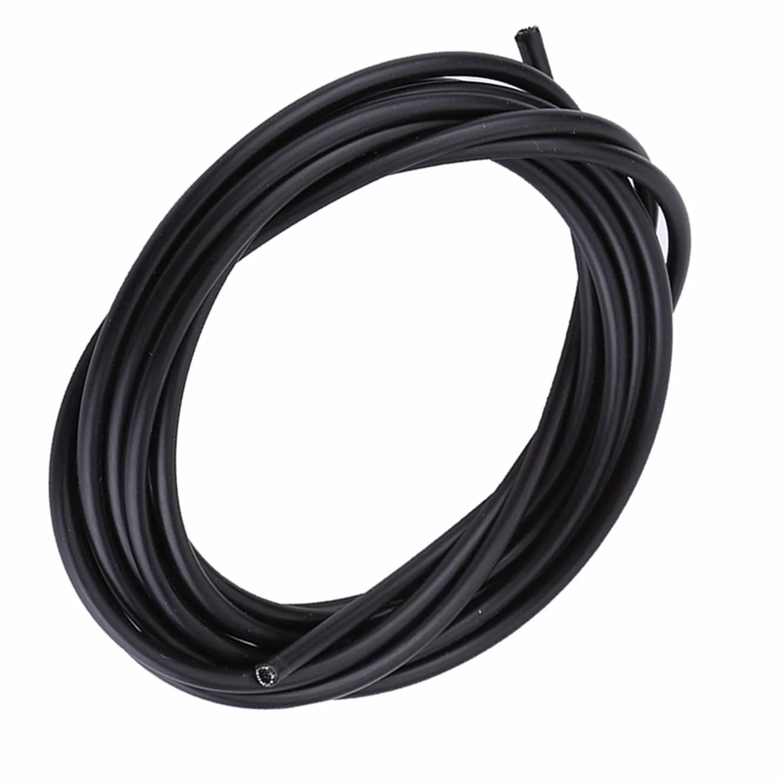 Keenso Kabel zmiany biegów roweru 4 mm czarny zestaw przewodów do rowerów szosowych