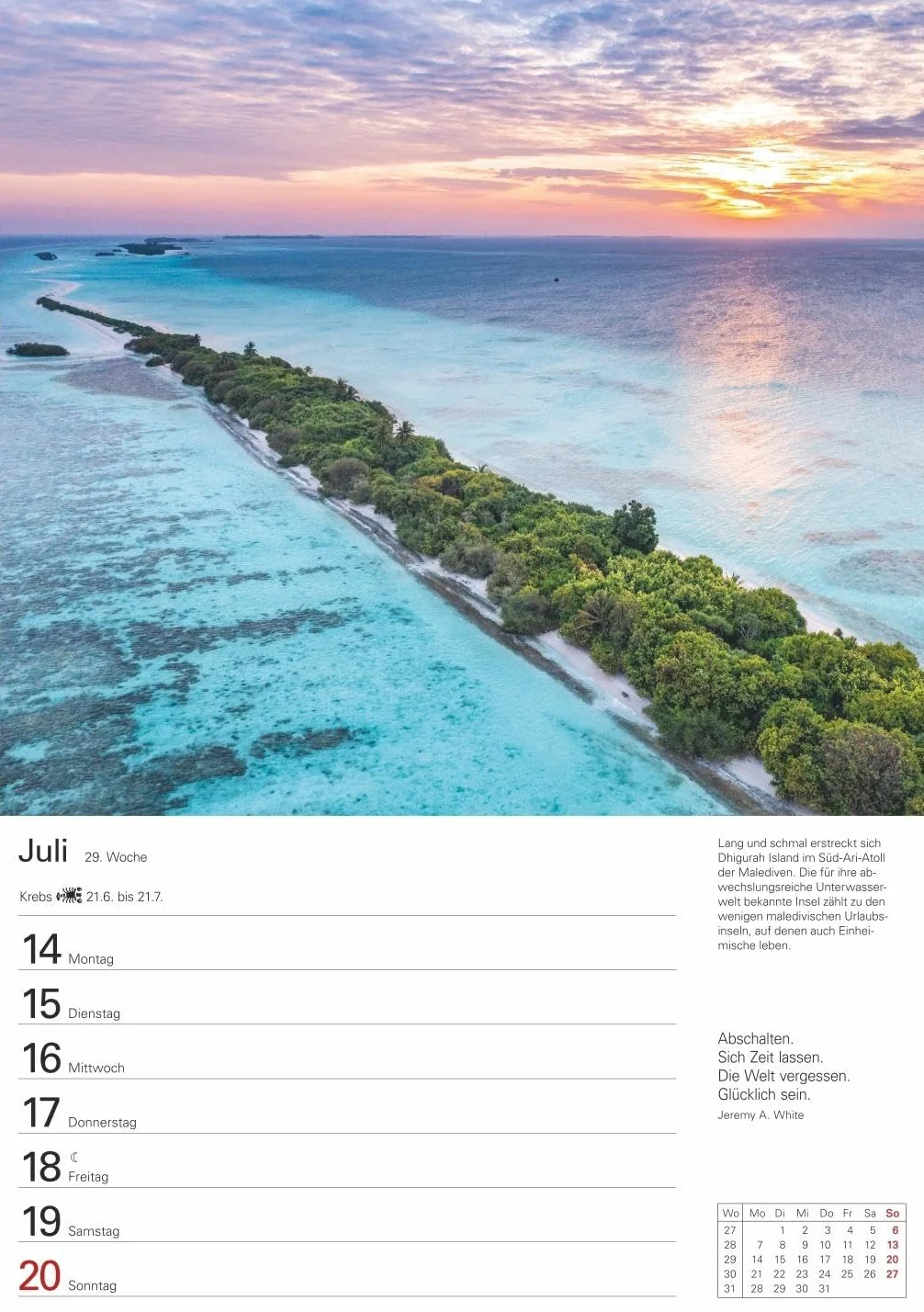 Wunder der Natur Wochenplaner 2025 - 53 Blatt mit Zitaten und Wochenchronik: Wunderschöne Naturfotos in einem praktischen Terminkalender zum Aufhängen. Übersichtlicher Wochenplaner für die Wand