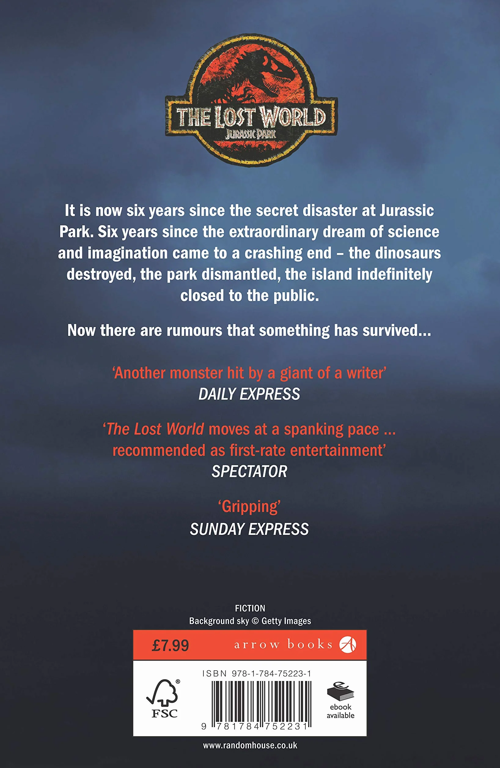 The Lost World: The unputdownable bestselling sequel to global phenomenon Jurassic Park