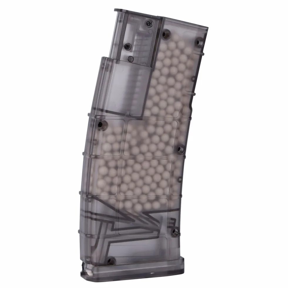 Airsoft BB Speed Loader 500 Rounds Tactical Paintball Loader Hunting Magazine BB Box Gun Hunting Accessories(B)