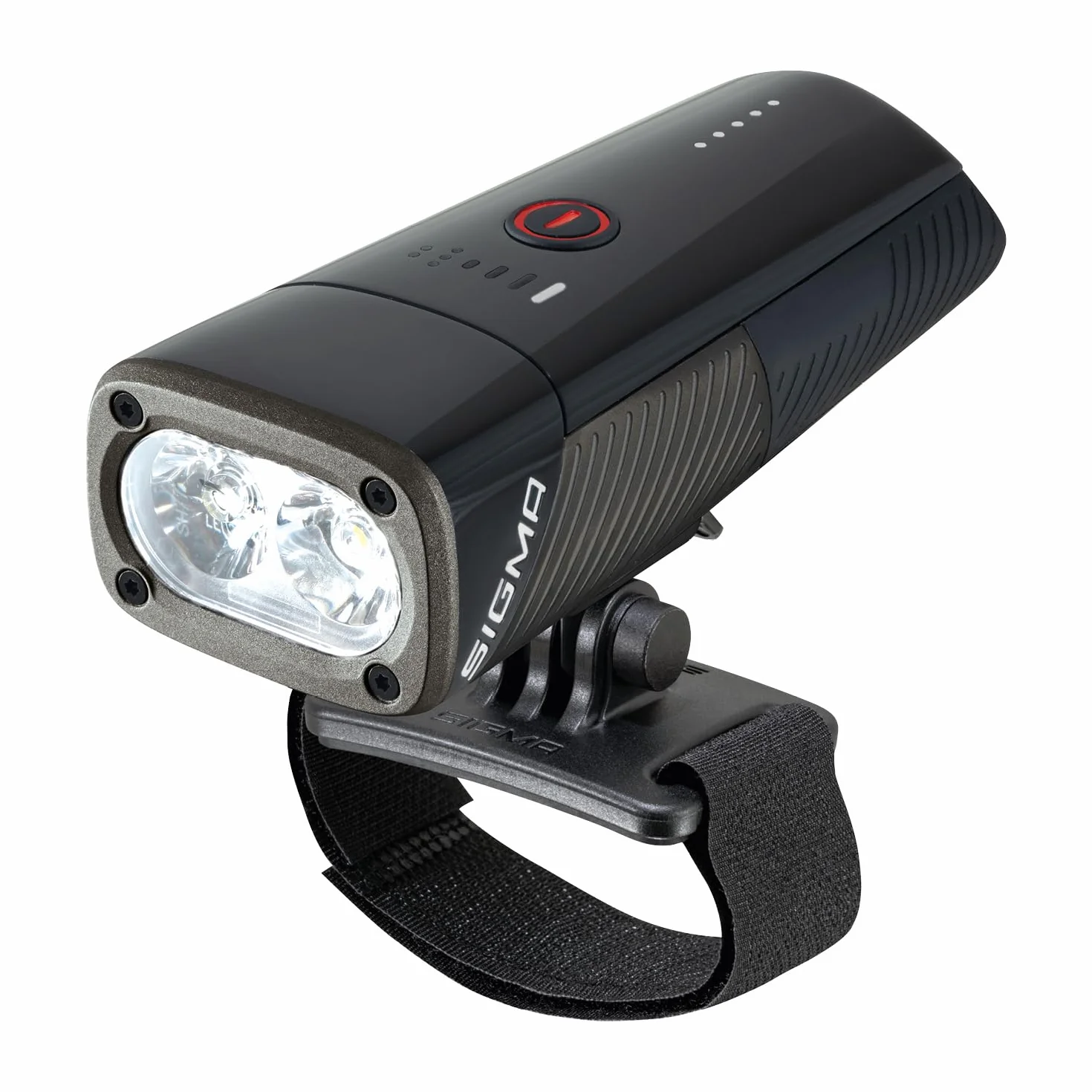 SIGMA Buster 1600HL Lampa na kask 1600 lumenów 6 trybów LED Osram