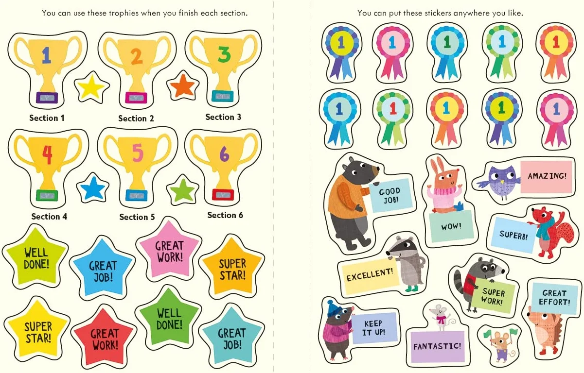 Usborne English and Maths Giant Workbook 5-6 (Usborne Workbooks)