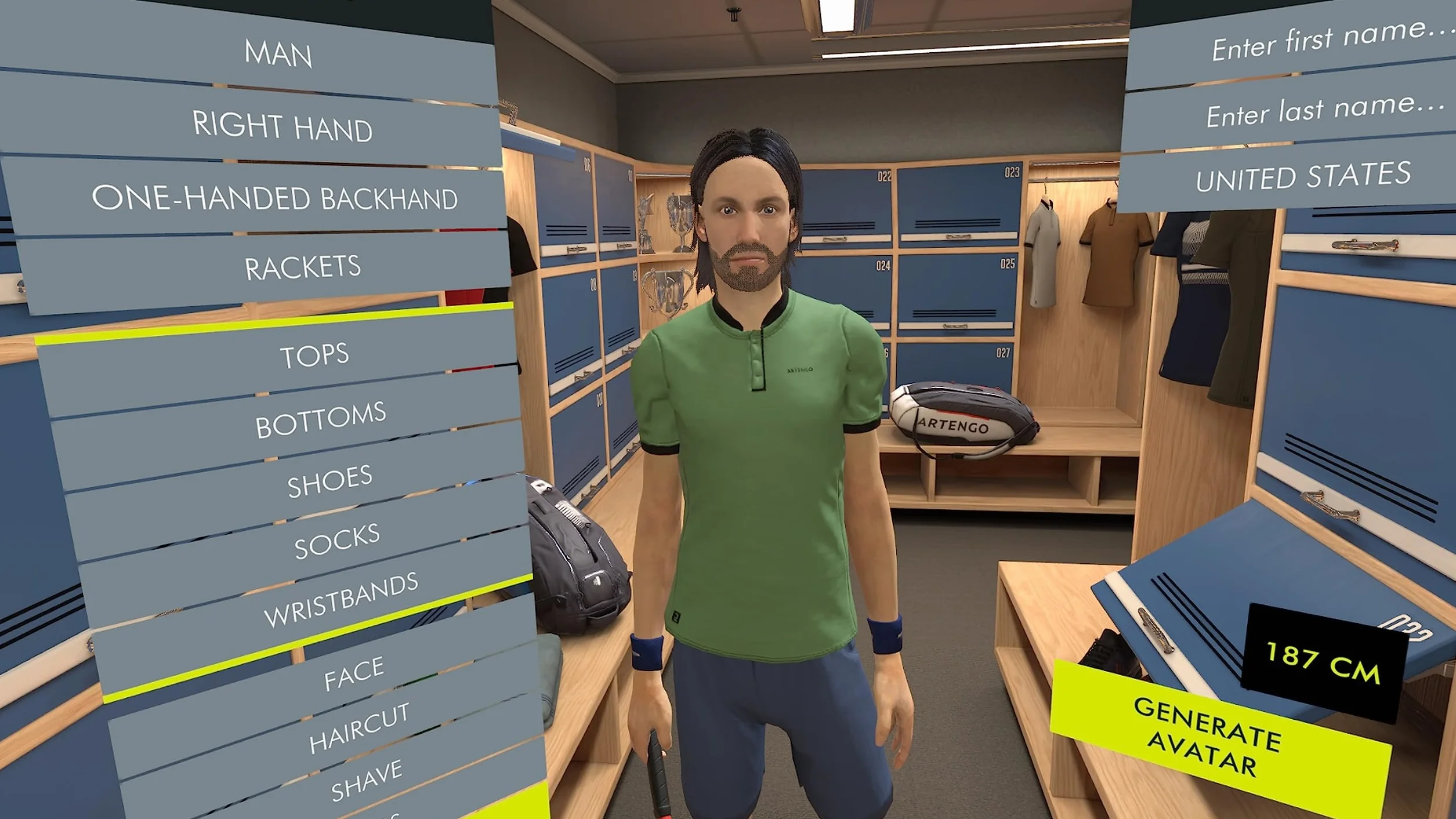 Tenis On-Court PSVR2