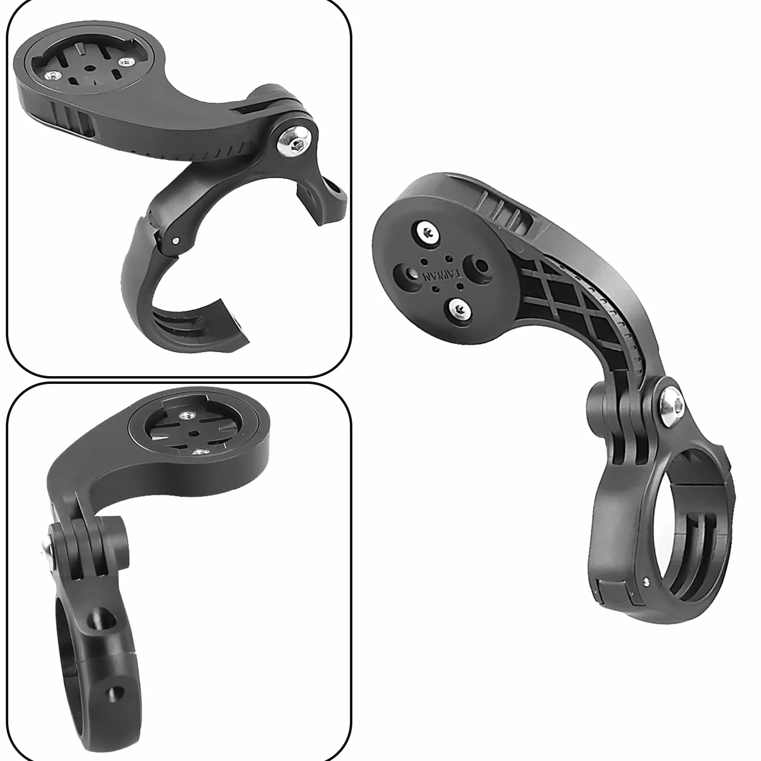 Uchwyt kierownicy kompatybilny z Garmin Edge, XOSS G/G+, iGPSPORT GPS 25,4 mm 31,8 mm
