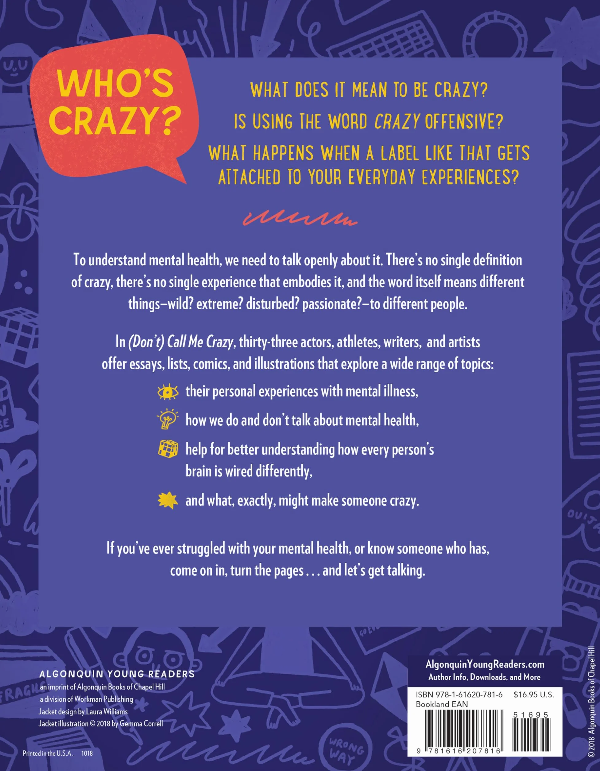 (Don't) Call Me Crazy: 33 Voices Start the Conversation about Mental Health