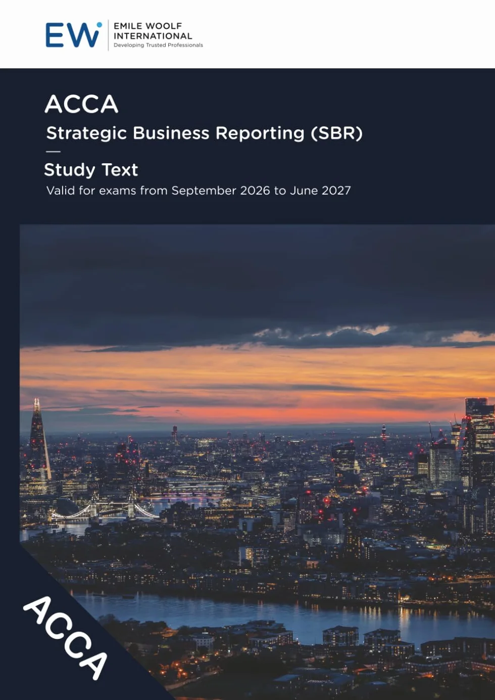 ACCA Strategic Business Reporting (SBR) - Study Text - 2026-27