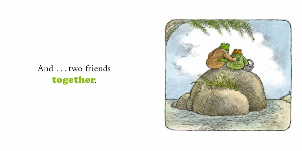 Frog and Toad: Two Together: Original Board Book with Cut-Out Cover and Raised Element from the Classic Animal Friendship and Adventure Series [Ages 0-4]