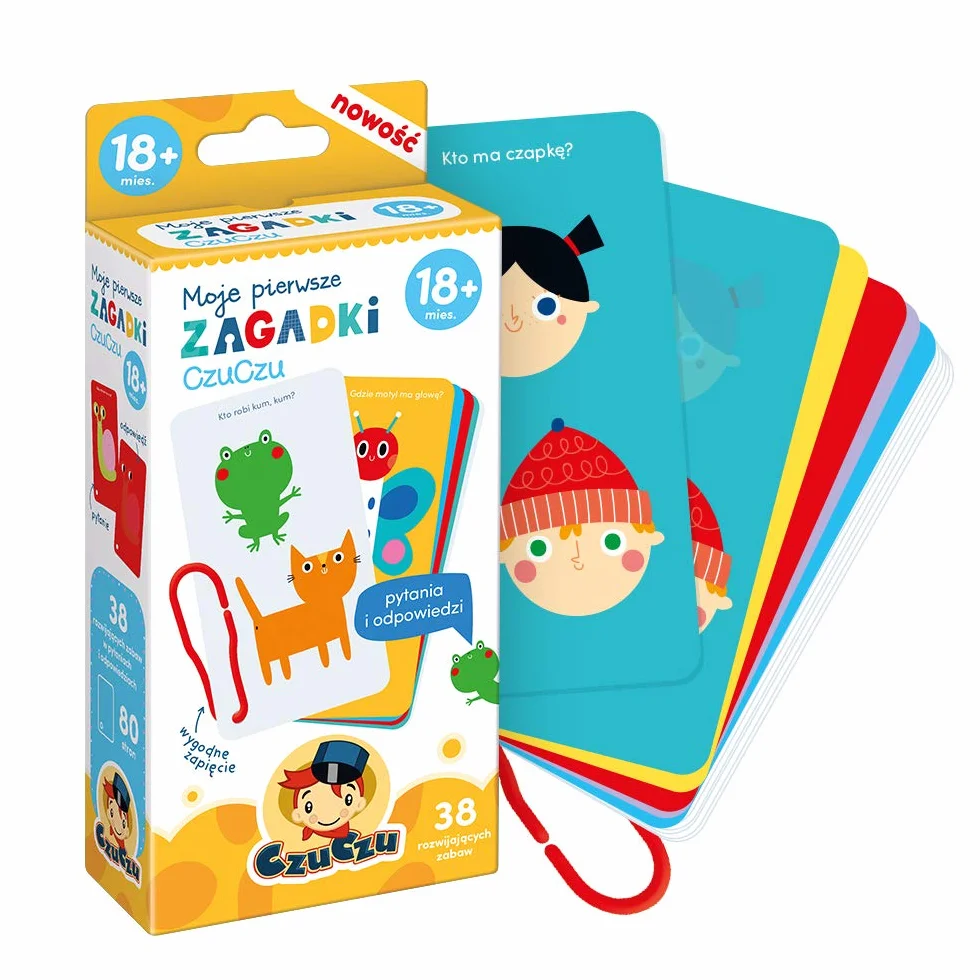 CzuCzu Moje pierwsze zagadki 18 mies.+