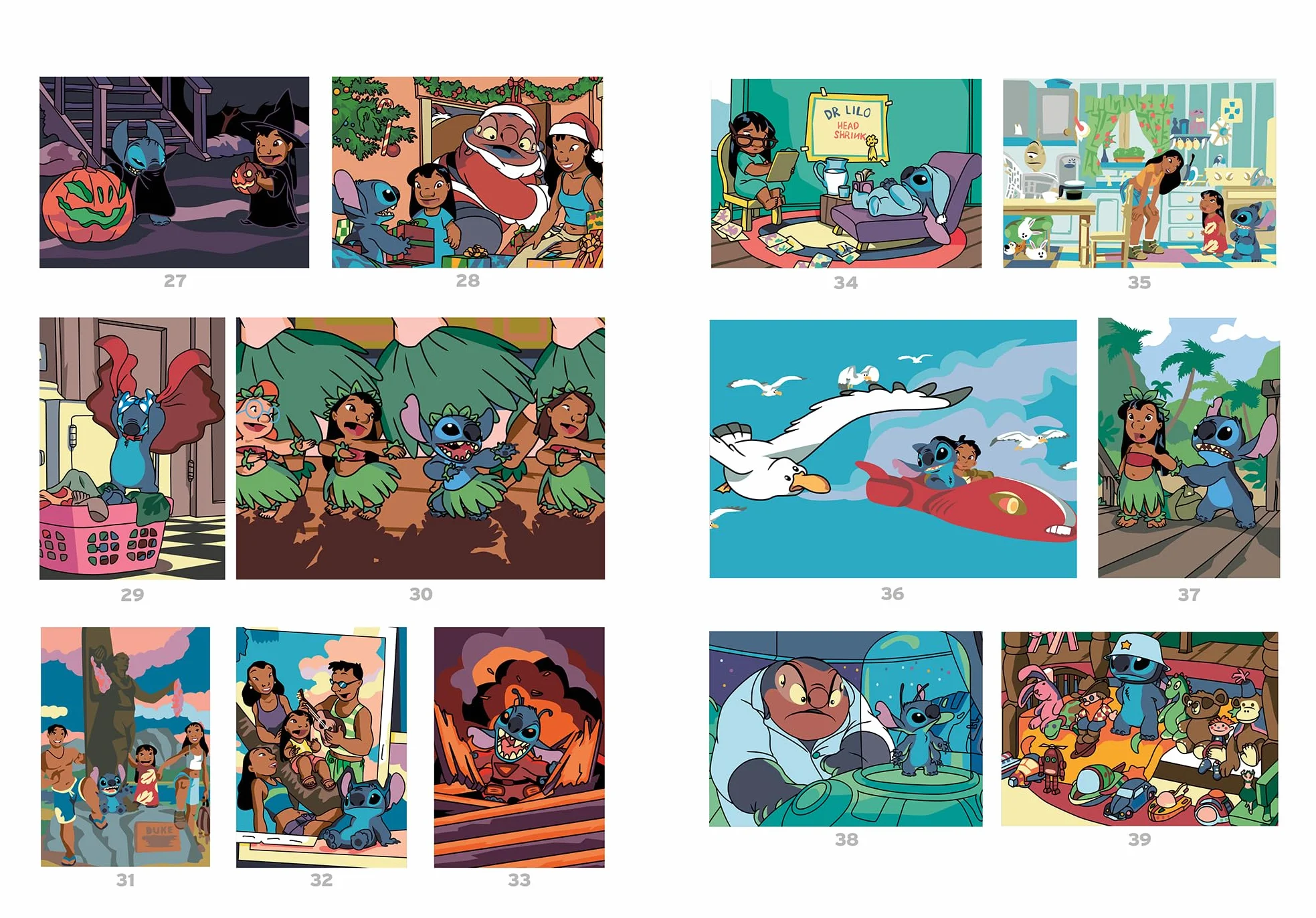 Coloriages mystères Spécial film - Lilo & Stitch: 50 coloriages mystères inédits