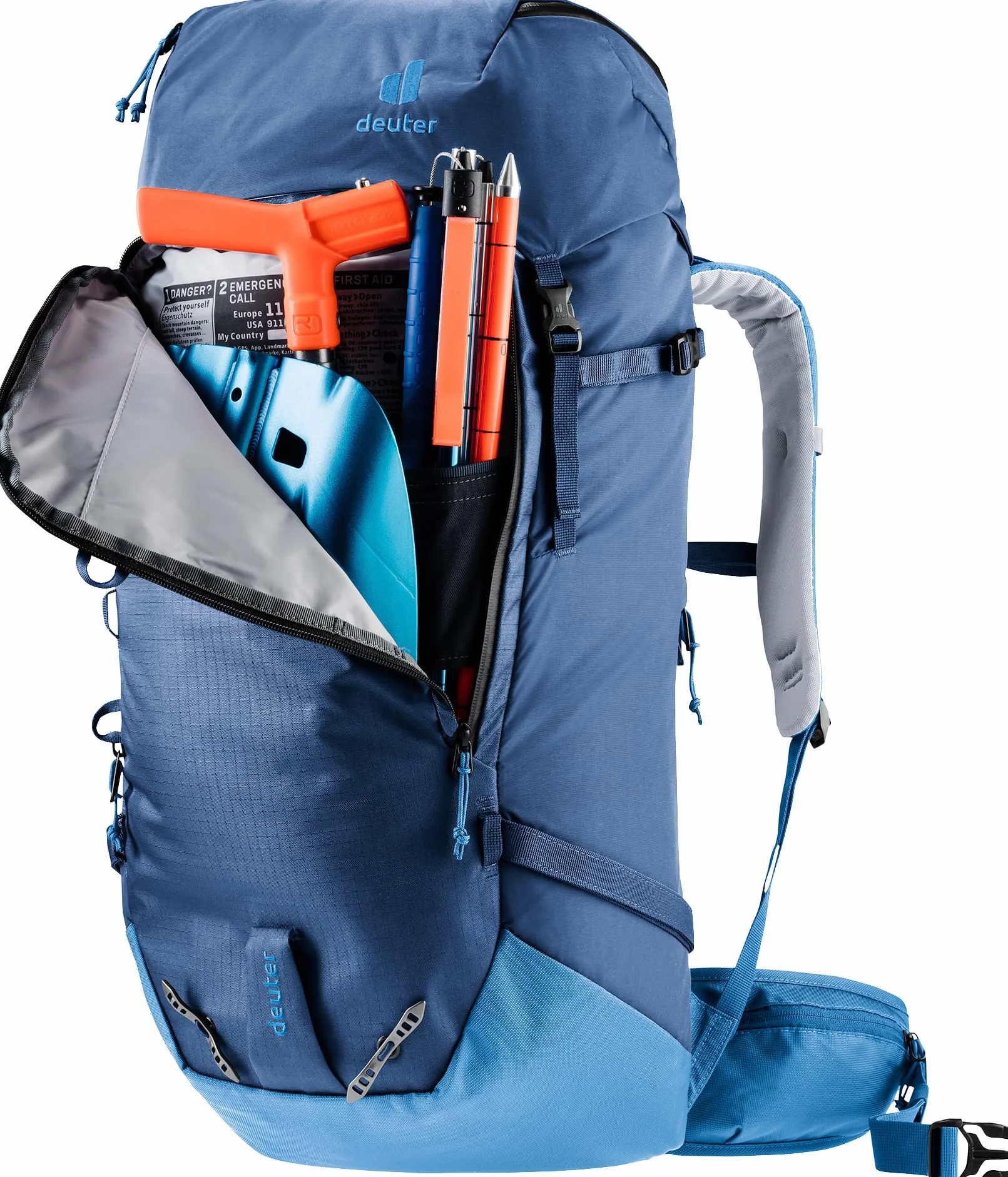 deuter Freescape Pro 40+ plecak Skitouren niebieski Nightblue-Neptune L