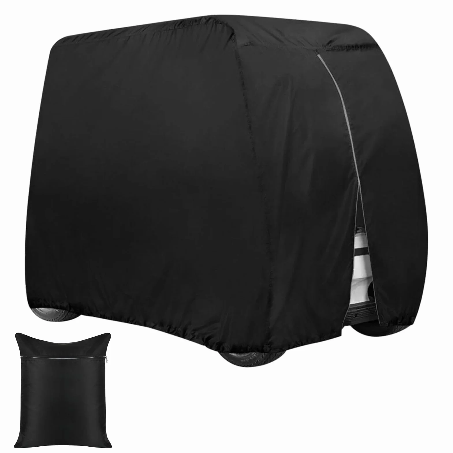 Pokrowiec na wózek golfowy 4-osobowy Oxford 420D wodoodporny Club Car EZGO