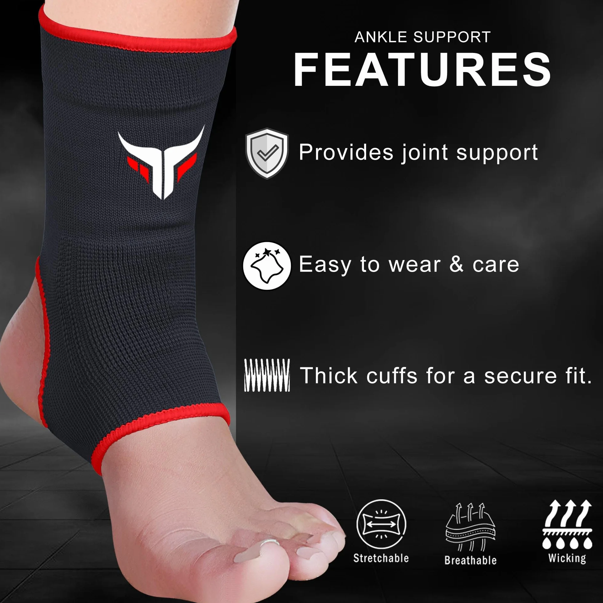 Mytra Fusion Orteza stawu skokowego stabilizator sportowy do MMA muay thai kickboxingu