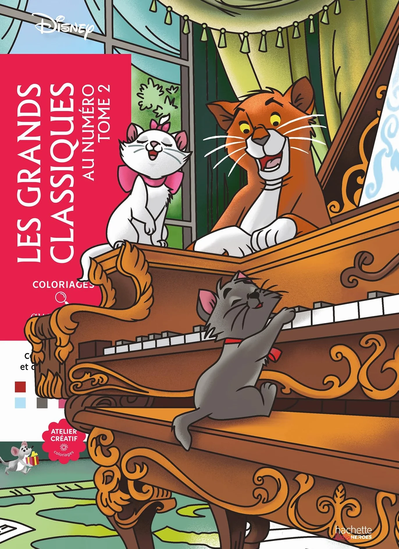 Coloriages au numéro - Grands classiques Tome 2