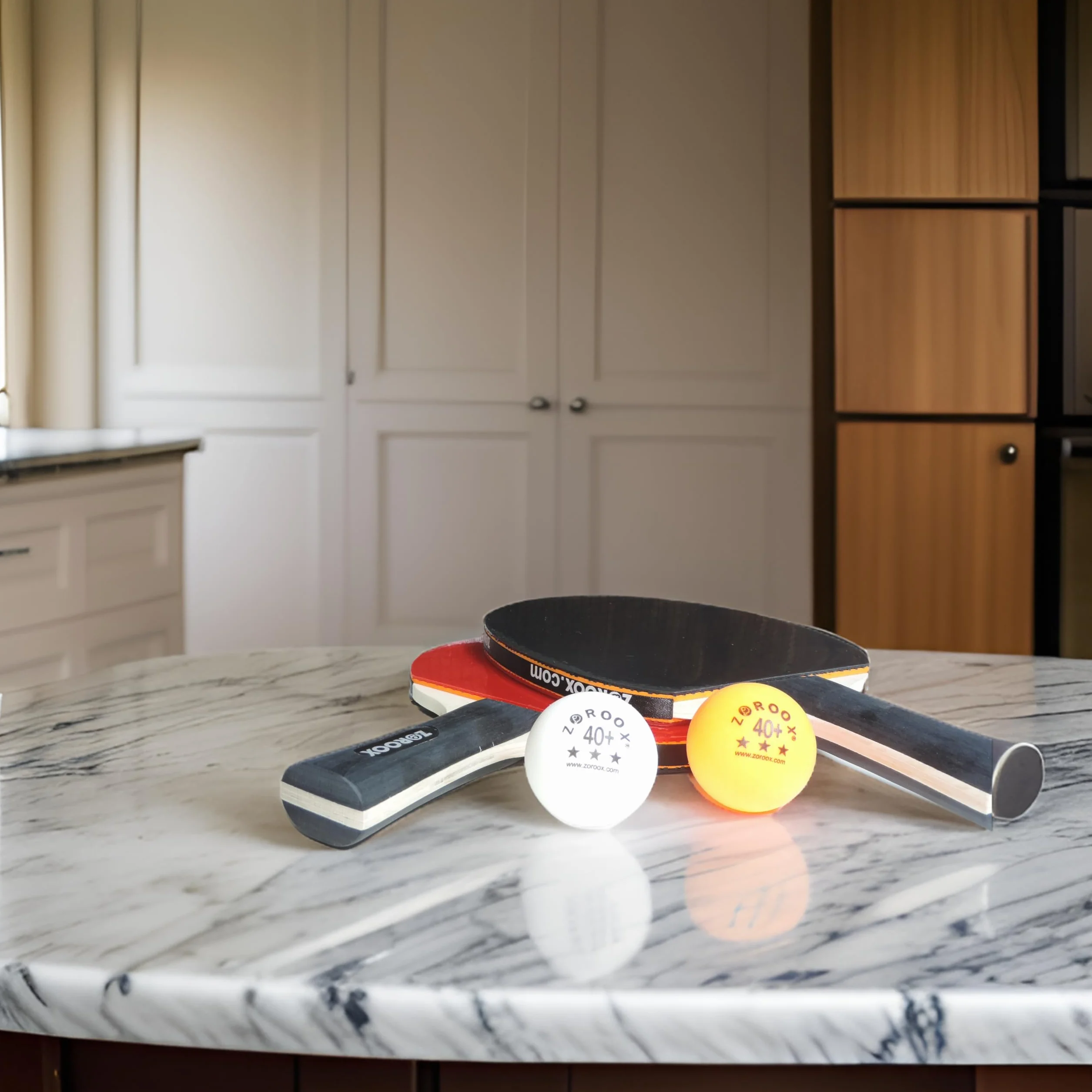 ZOROOOX Wysokowydajne 3-gwiazdkowe Piłki do tenisa stołowego | 9, 18, 36 lub 72 | Pomarańczowy lub biały | Ponad 40 konkurs ABS Ping Pong Balls