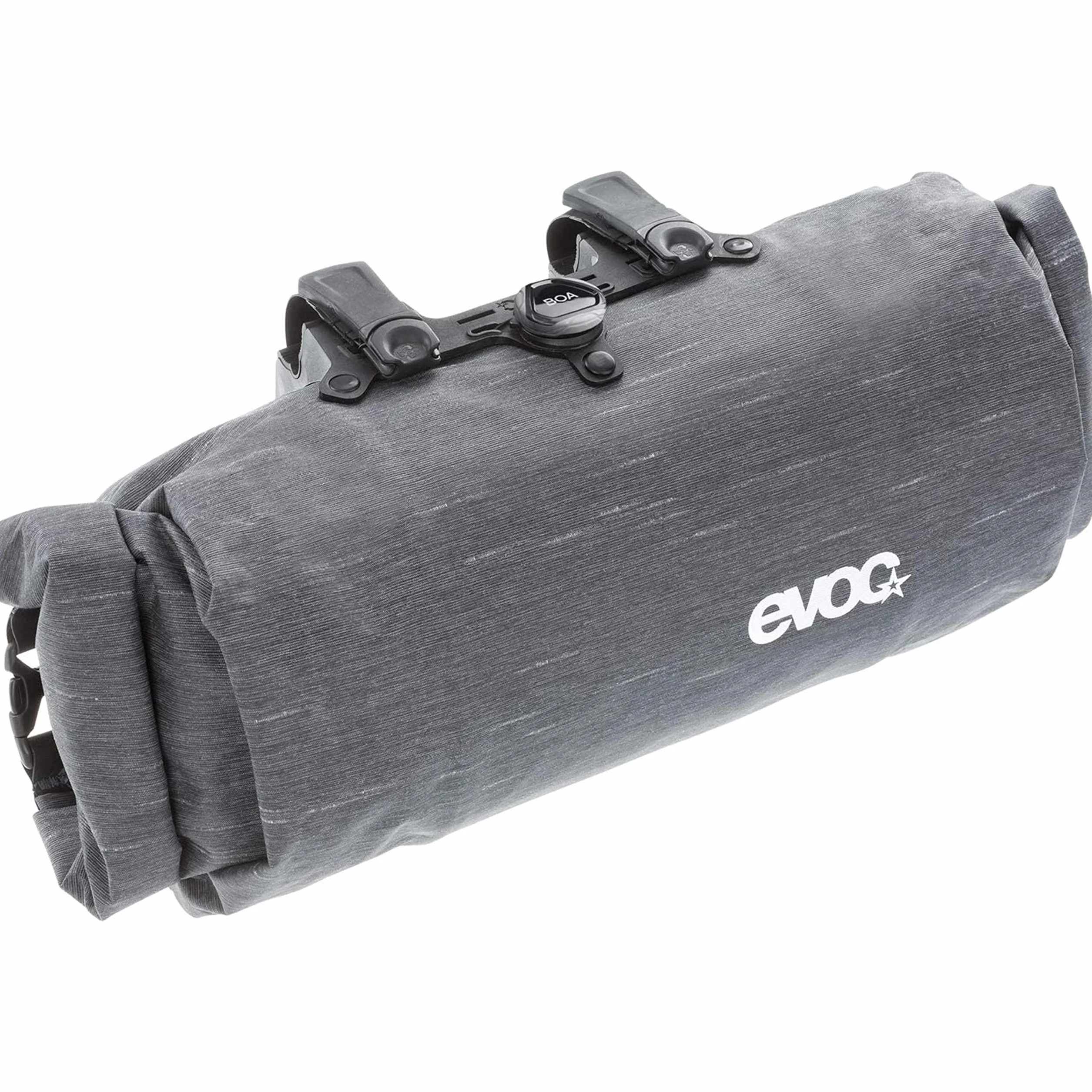 EVOC Torba rowerowa BOA na kierownicę zapewnia dodatkowe miejsce do przechowywania (rozmiar: M, 2,5 l miejsca do przechowywania, system BOA Fit, dwustronny szybki dostęp, wodoodporna i odporna na