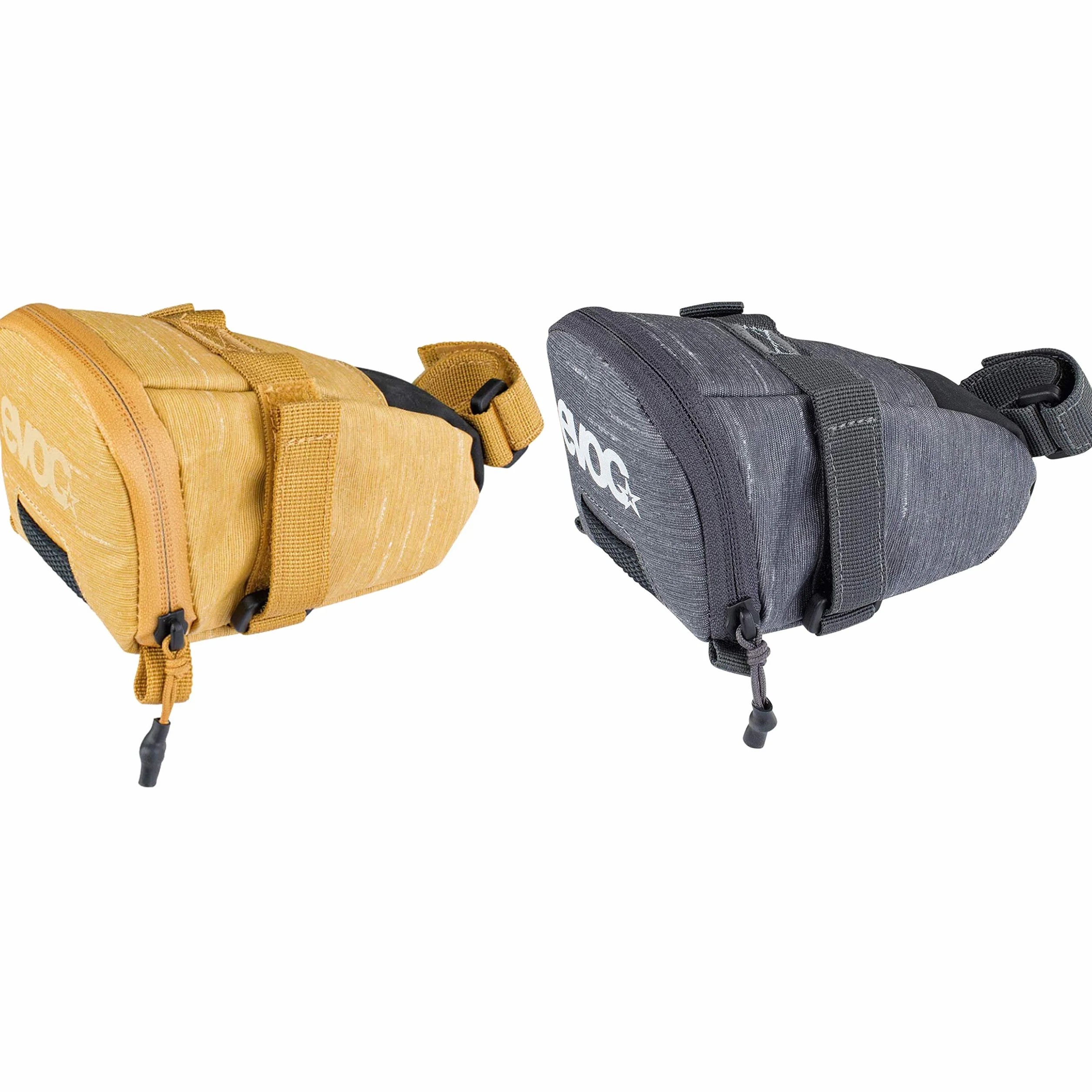 EVOC SEAT BAG TOUR Torba na siodełko (rozmiar: L, pojemność 1 l, odporna na ścieranie, wodoodporna, wzmocnienie z Hypalonu), kolor szary karbonowy