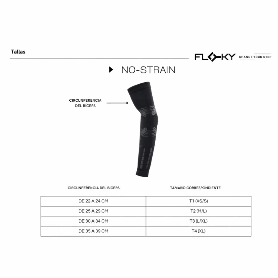 FLOKY NO Straight x TAPIA Biomechaniczny rękaw T3 Rozmiar L/XL kolor czarny edycja limitowana