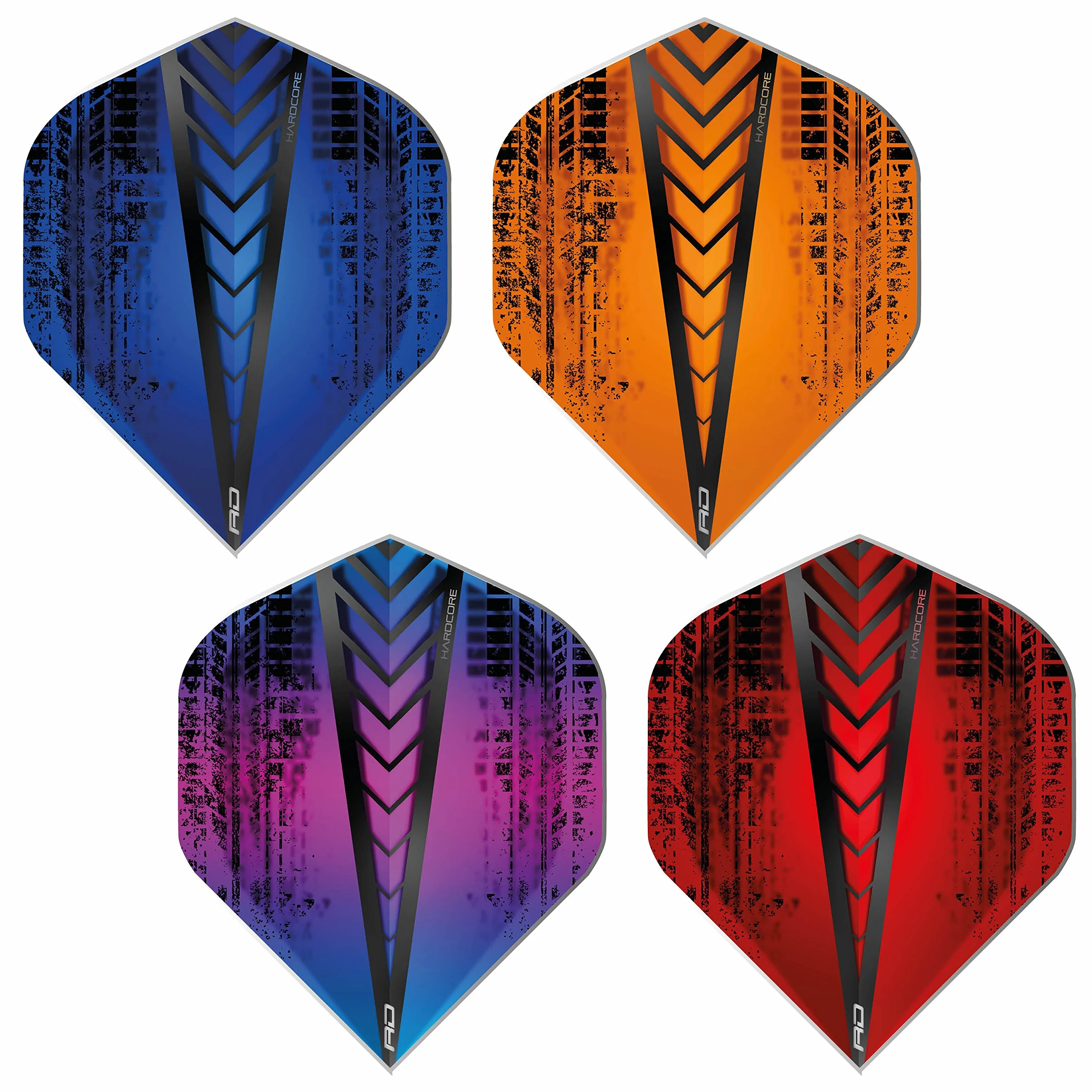 RED DRAGON Zestaw rzutek Hardcore Extra Grube Dart Flights