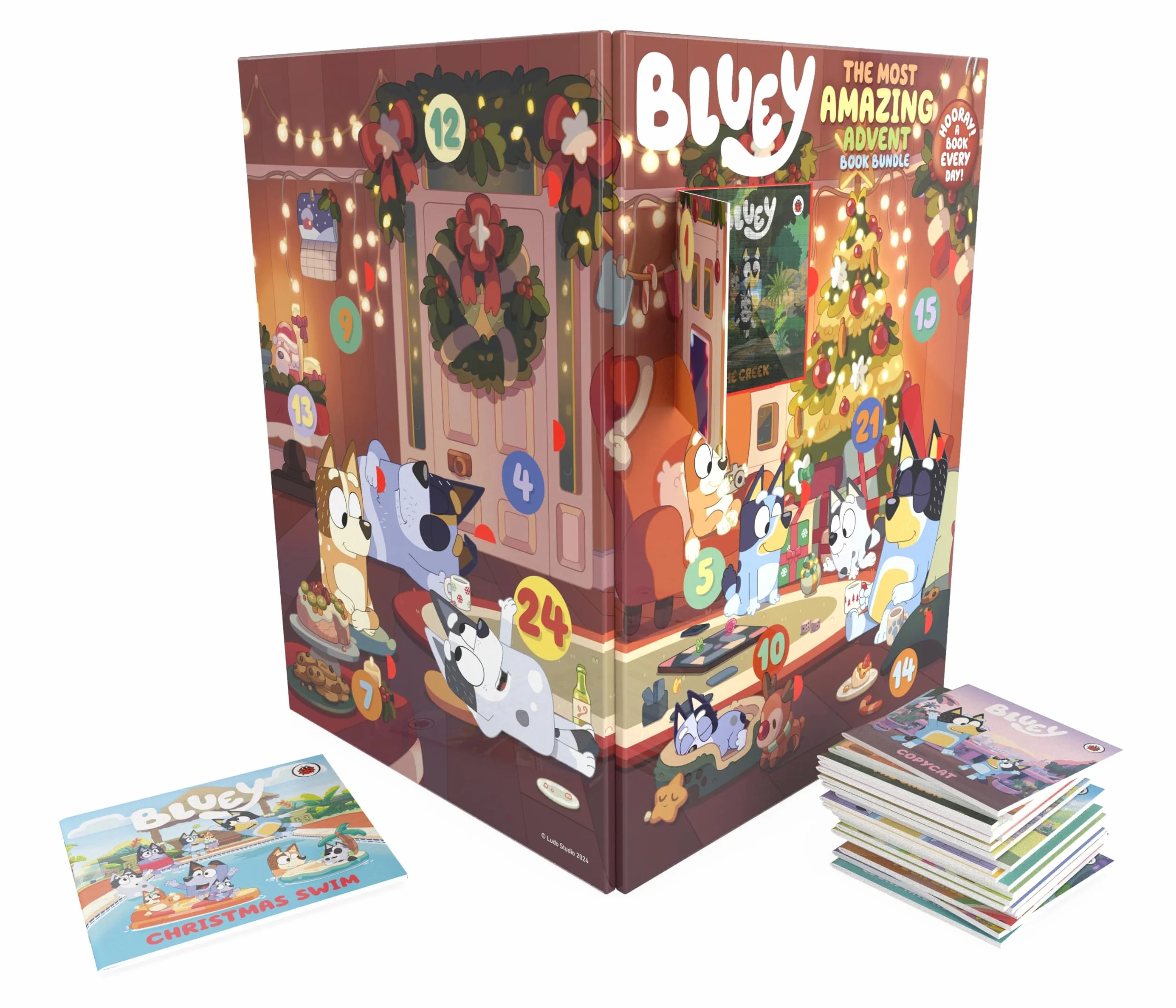 Bluey: The Most Amazing Advent Book Bundle